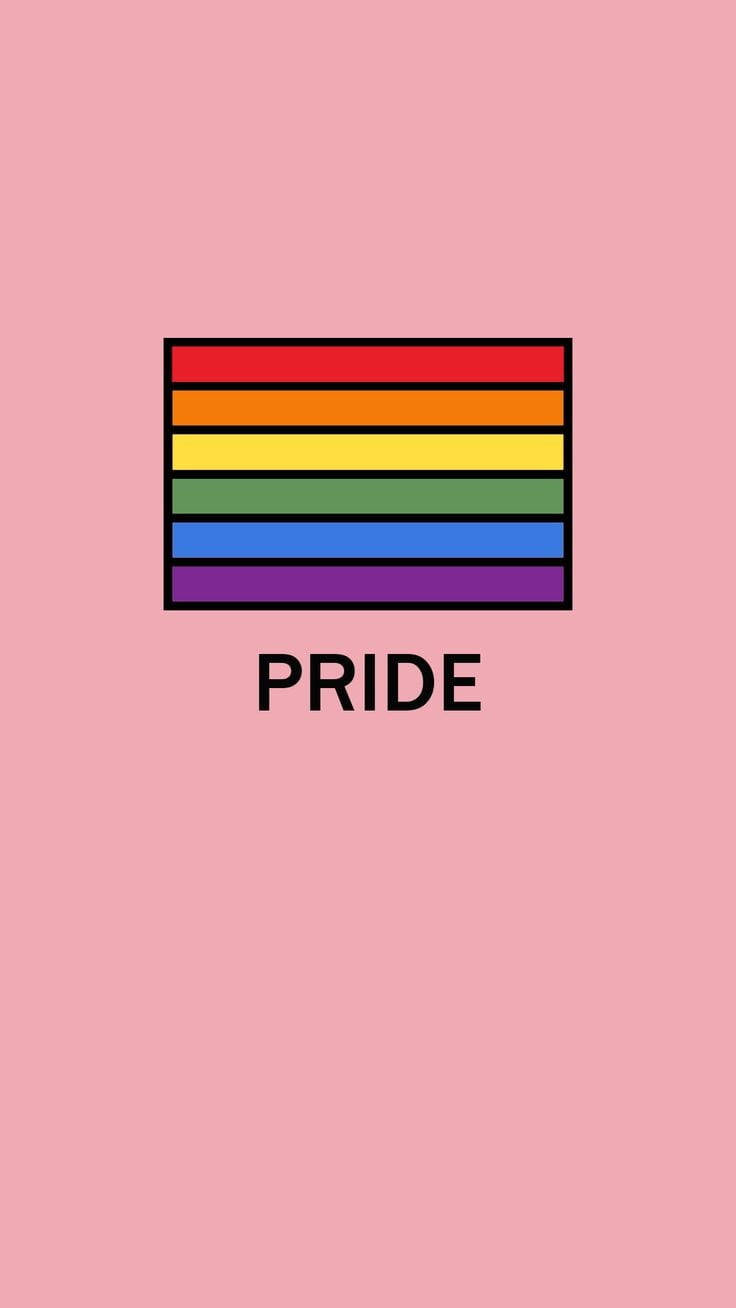 Pride Flag Simple Pink