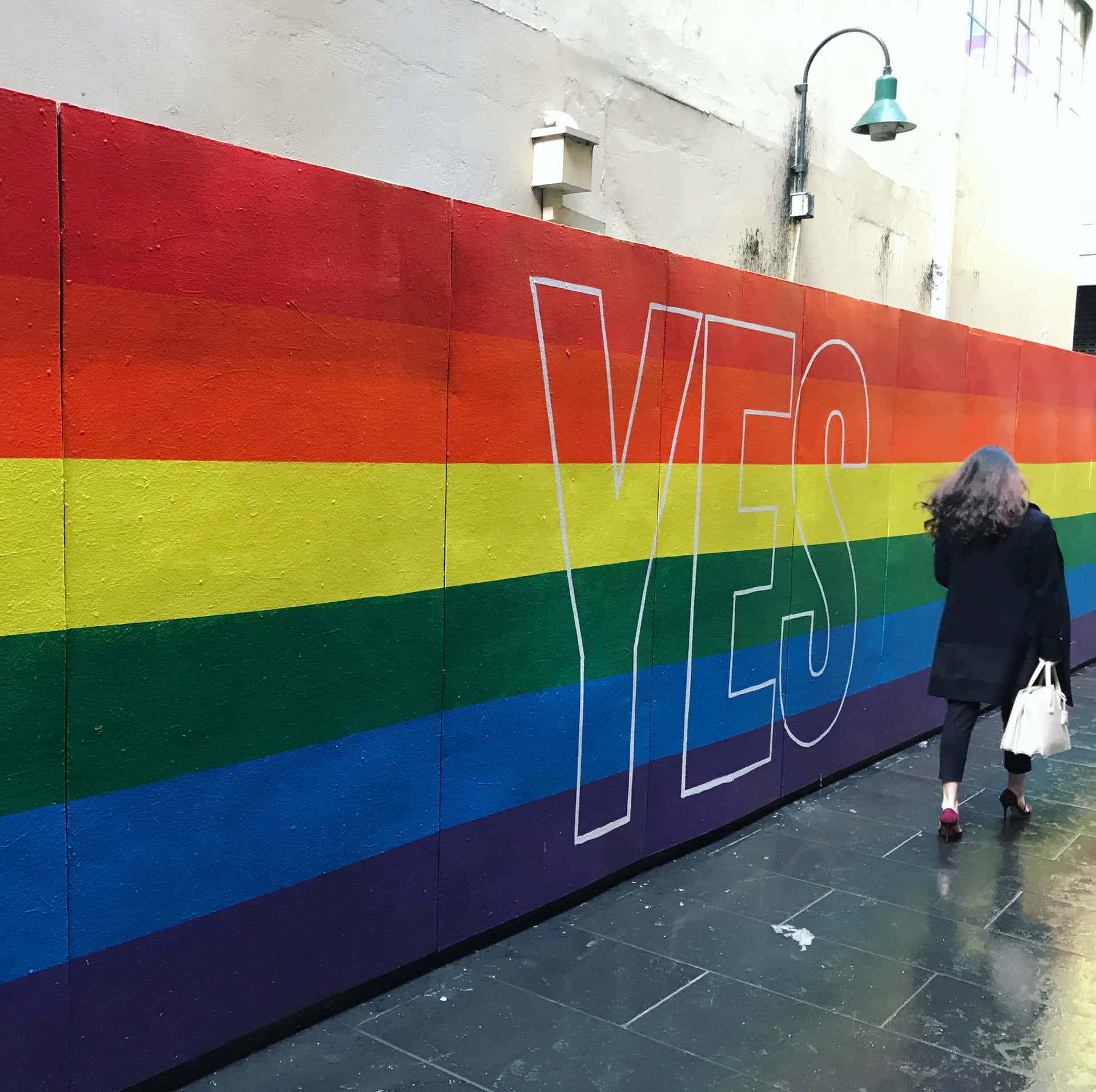 Pride Month Rainbow Wall Art