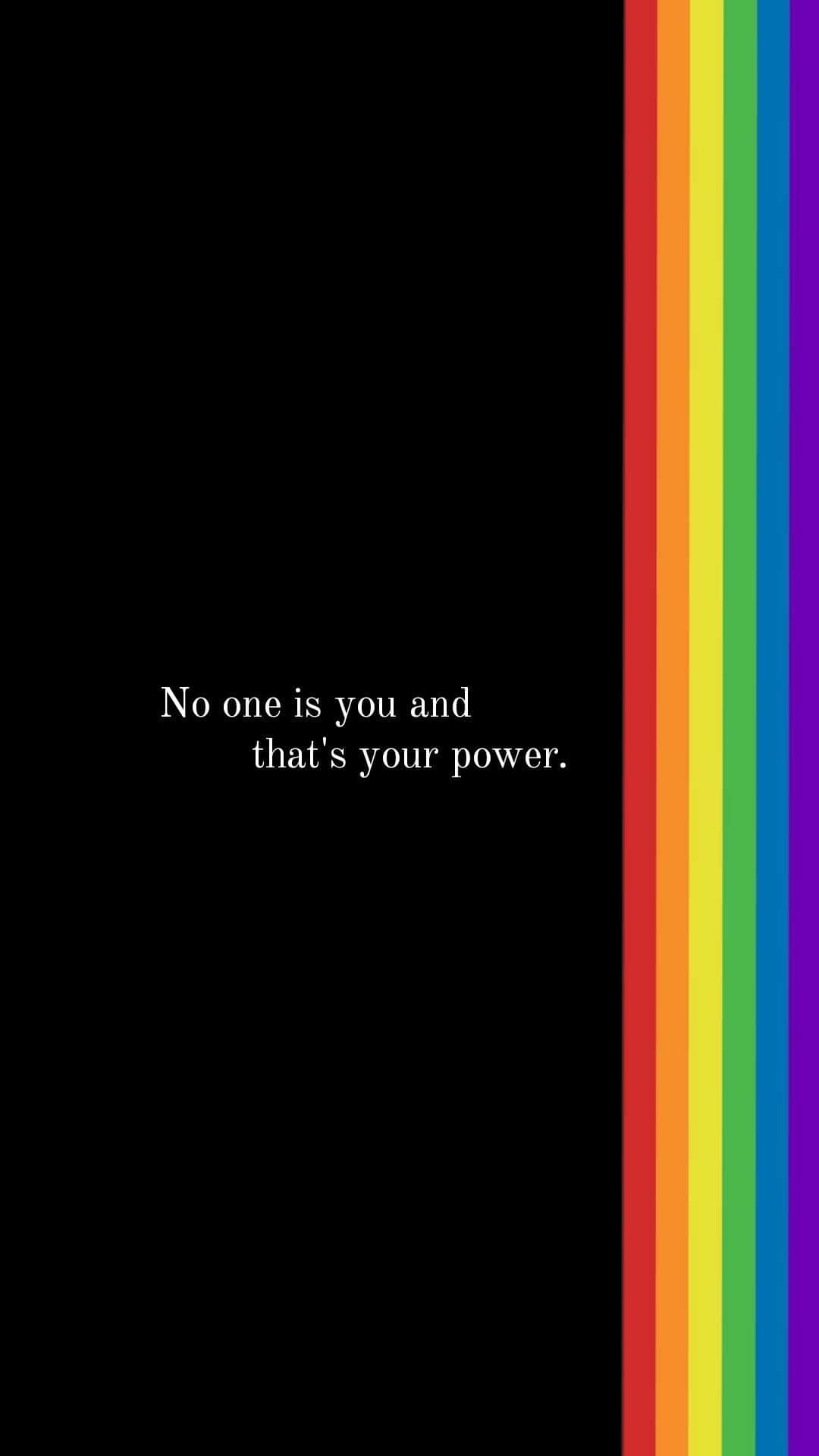 Pride Quote Aesthetic Lgbt Rainbow Background