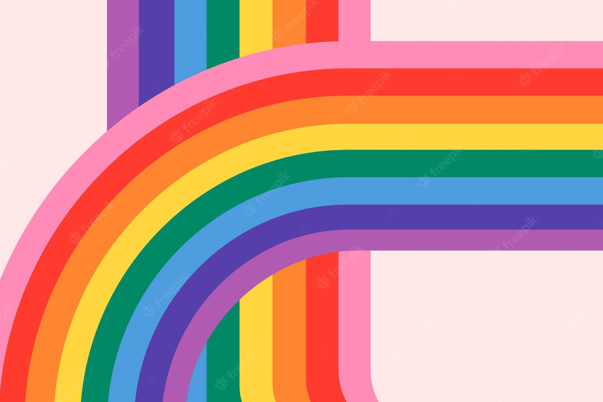 Pride Rainbow Background Background