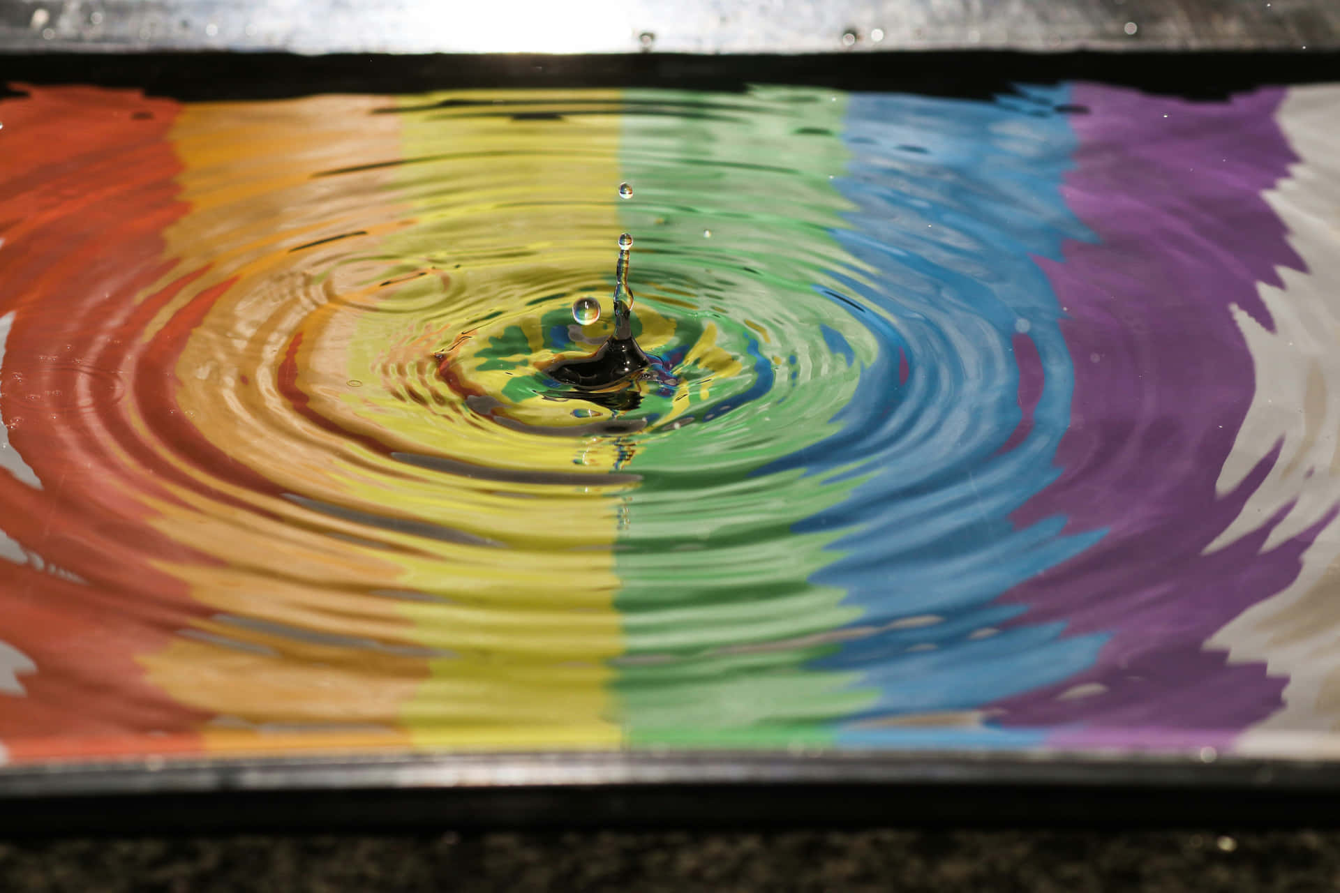 Pride Rainbow Water Ripples.jpg Background