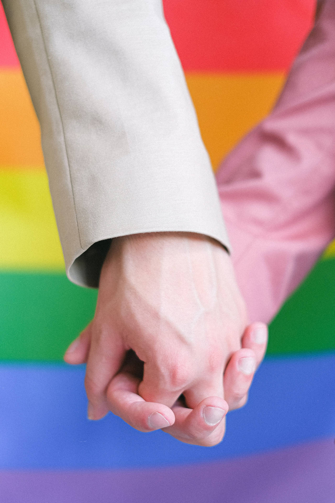 Pride Unfurled - The Vibrant Lesbian Flag Background