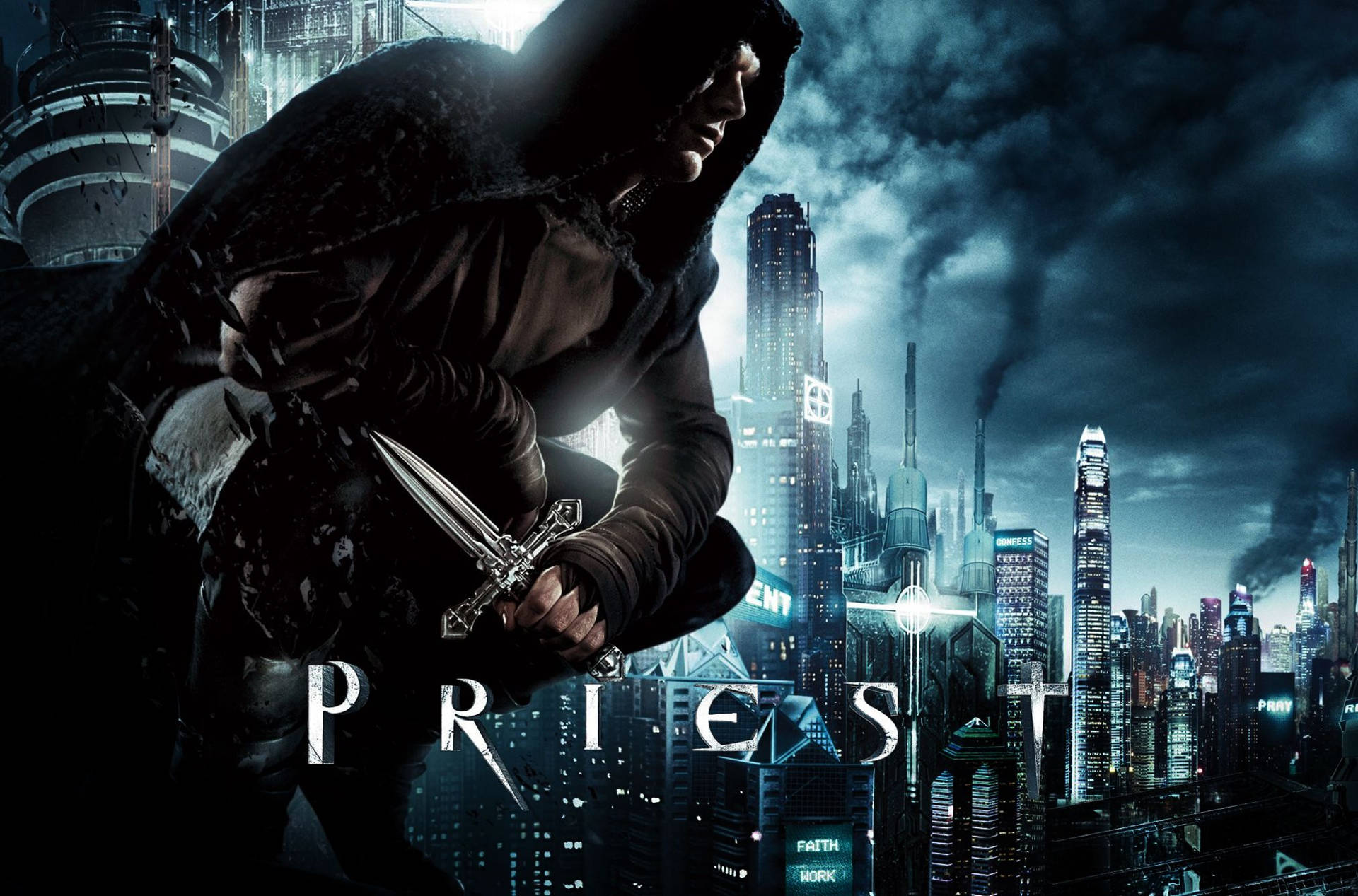 Priest Movie Digital Cover Background