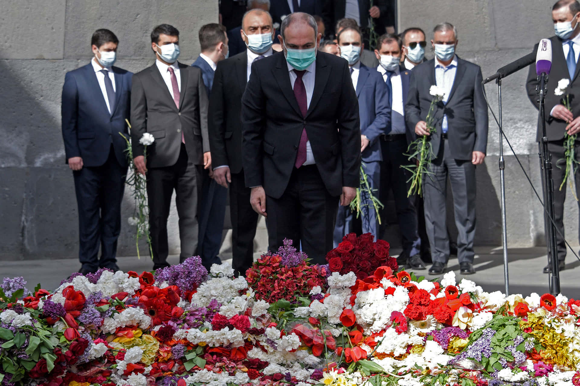 Prime Minister At The Armenian Genocide Memorial