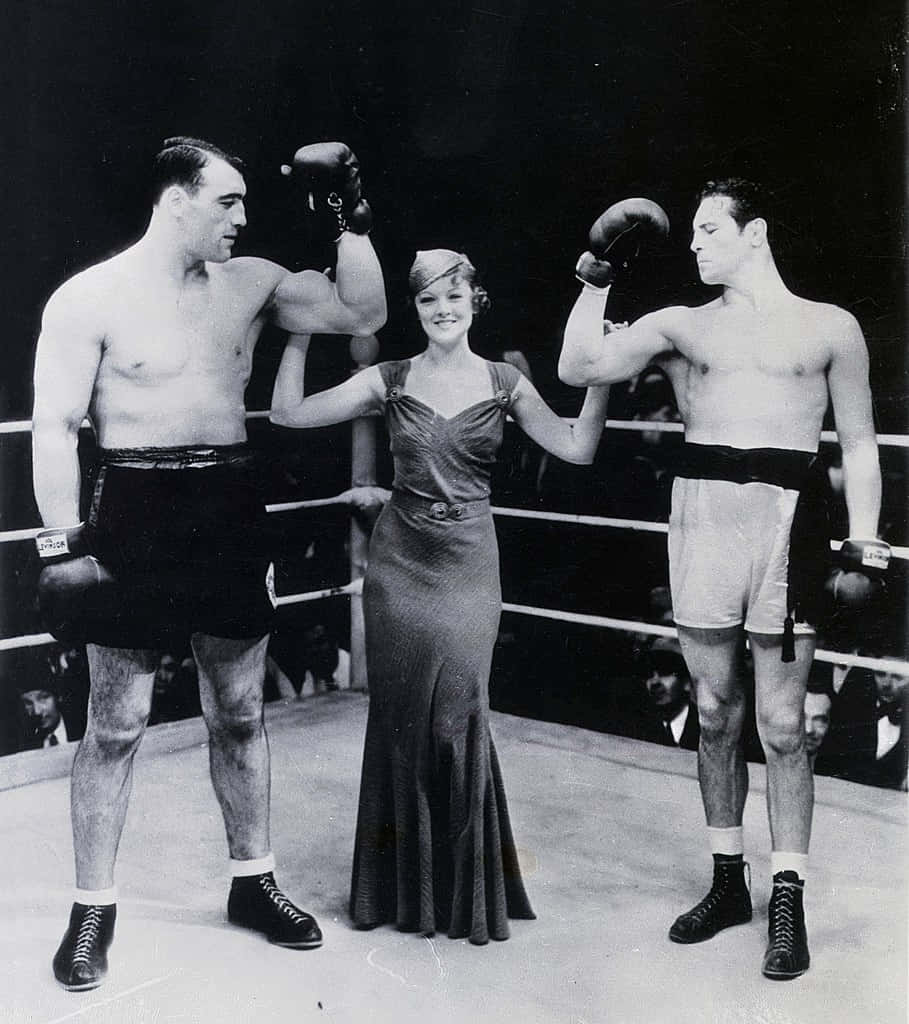 Primo Carnera In The Prizefighter And The Lady Background