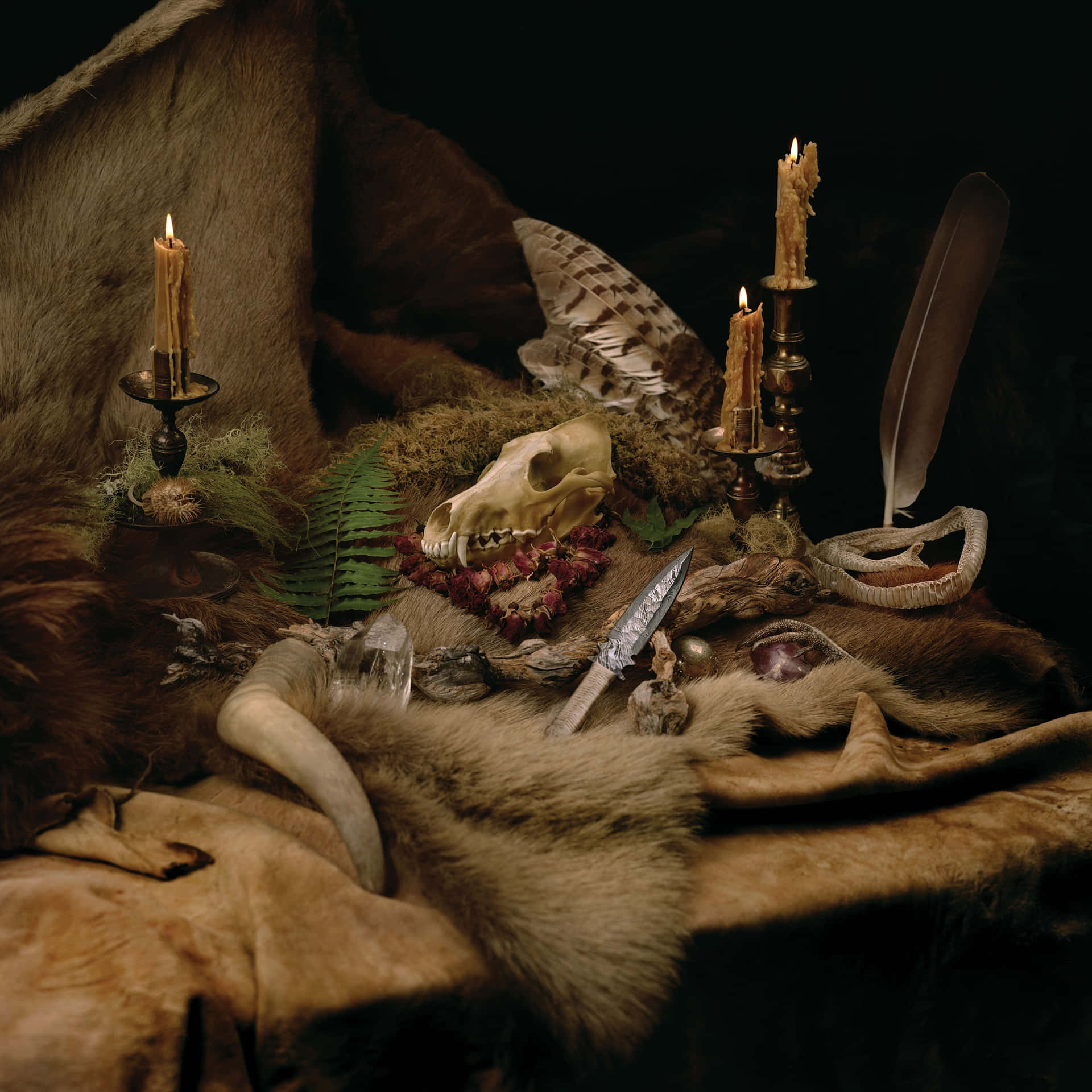 Primordial Arcana Album Art Background
