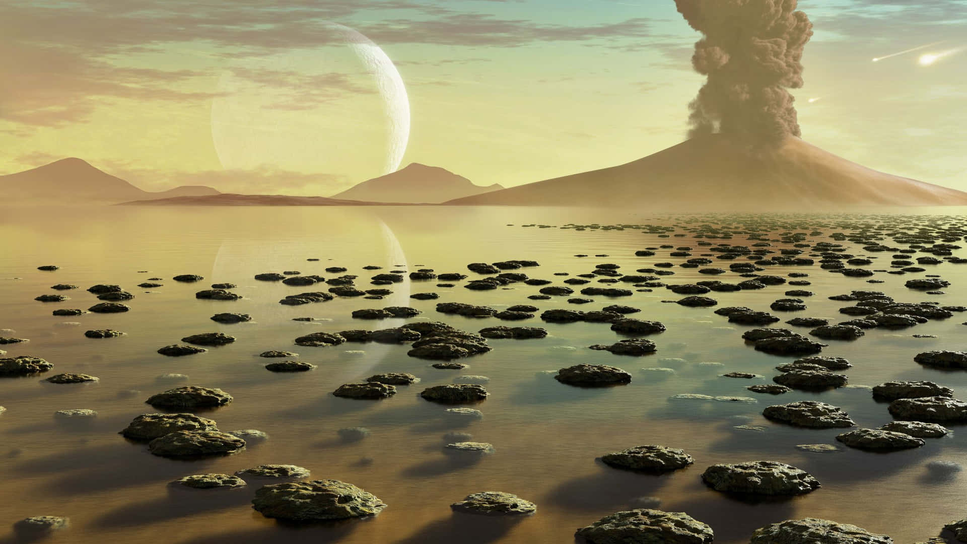 Primordial Earth Background