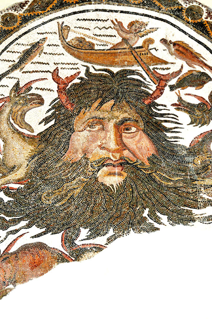 Primordial God Of Sea Background