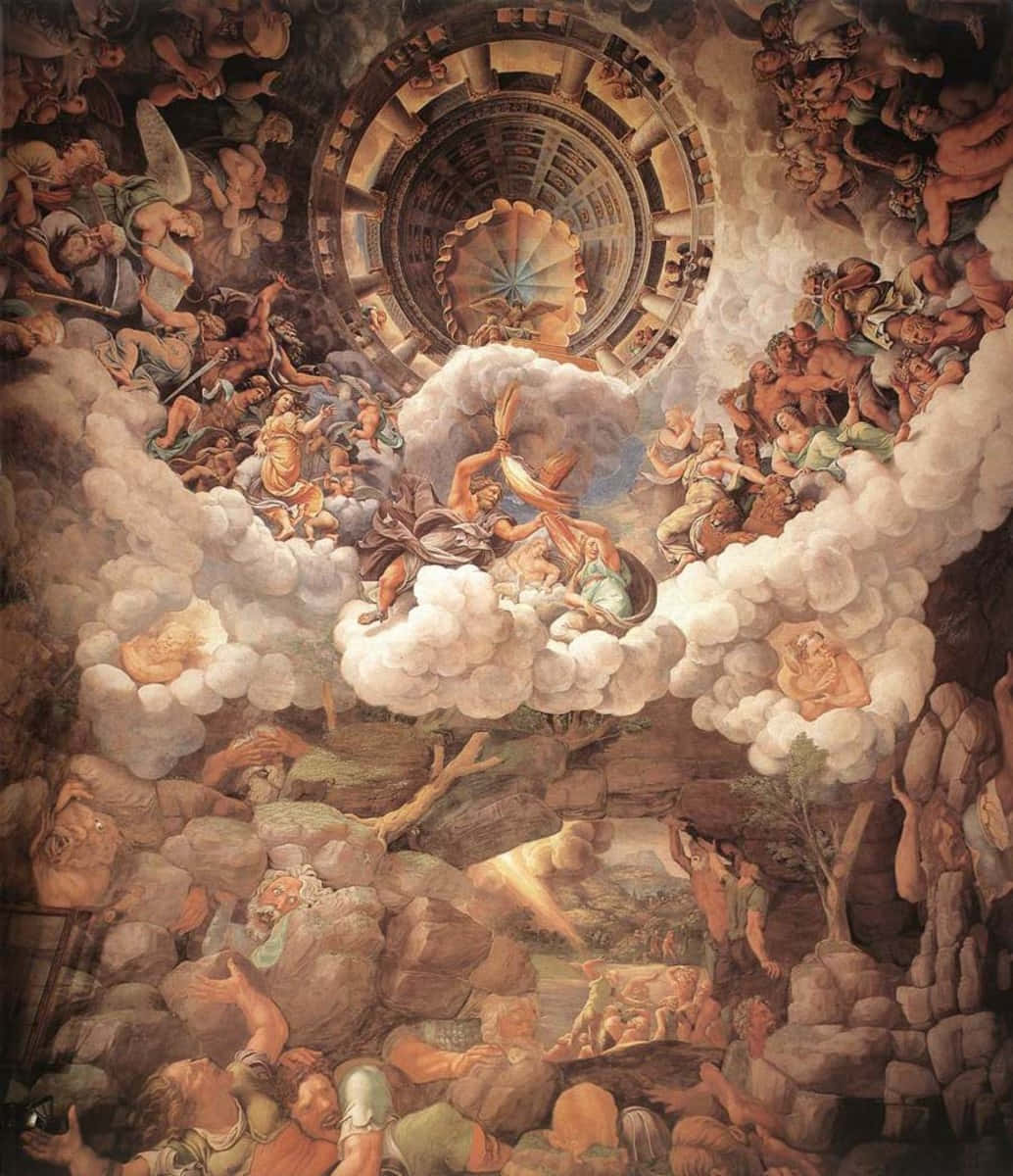 Primordial Greek Deities Background