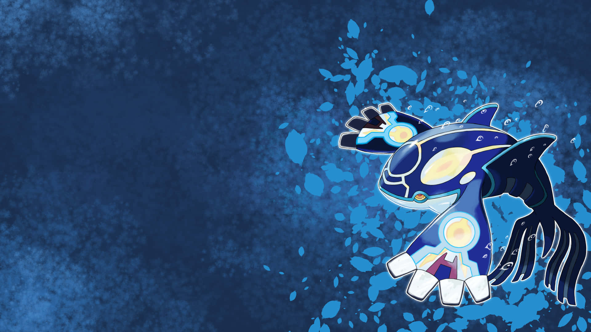 Primordial Kyogre Pokémon Background
