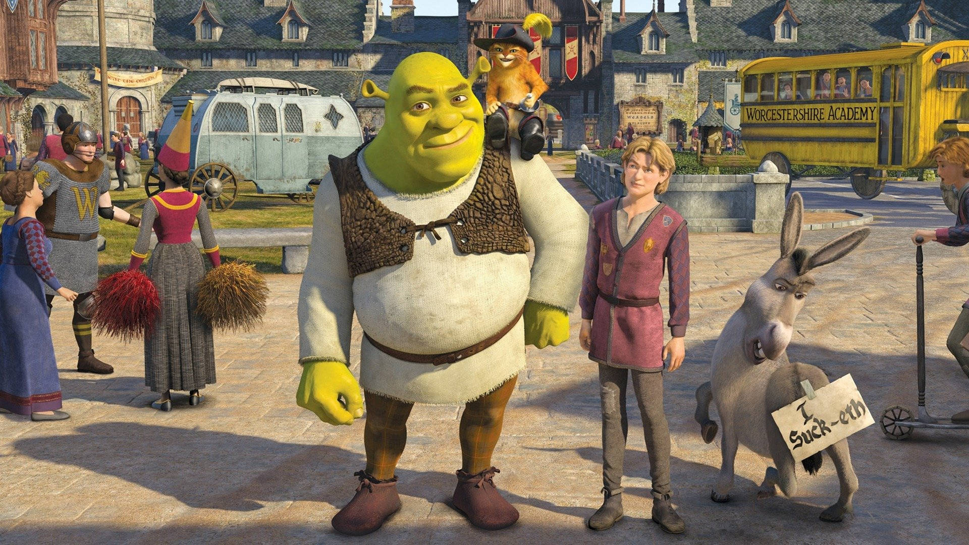 Prince Charming And Characters Shrek 2