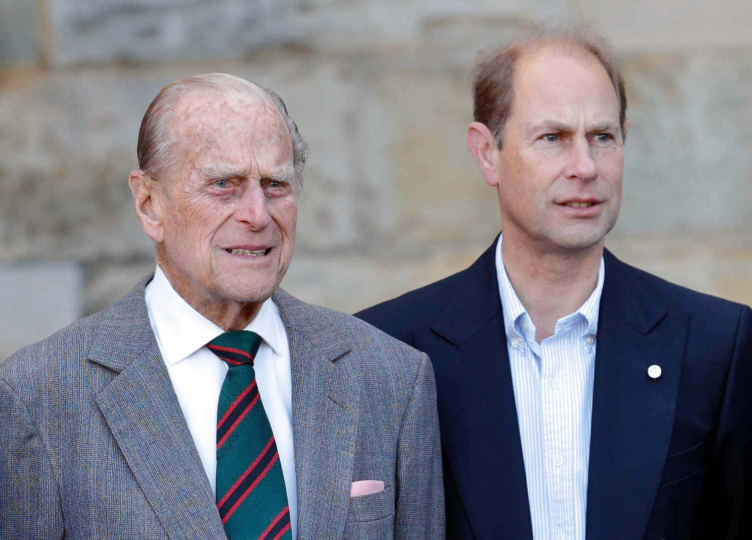 Prince Edward And Prince Phillip Background