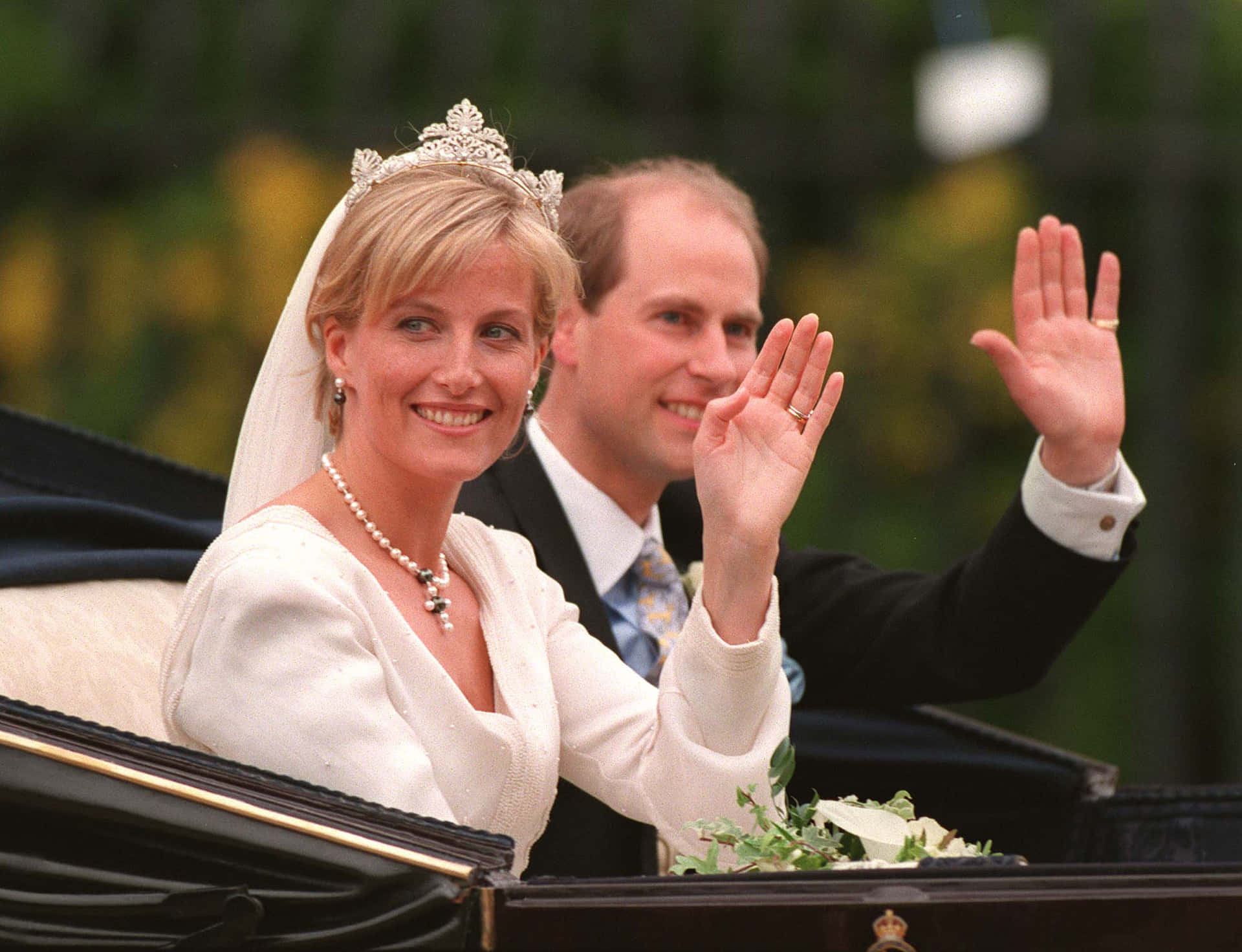 Prince Edward And Sophie Wedding Day Background