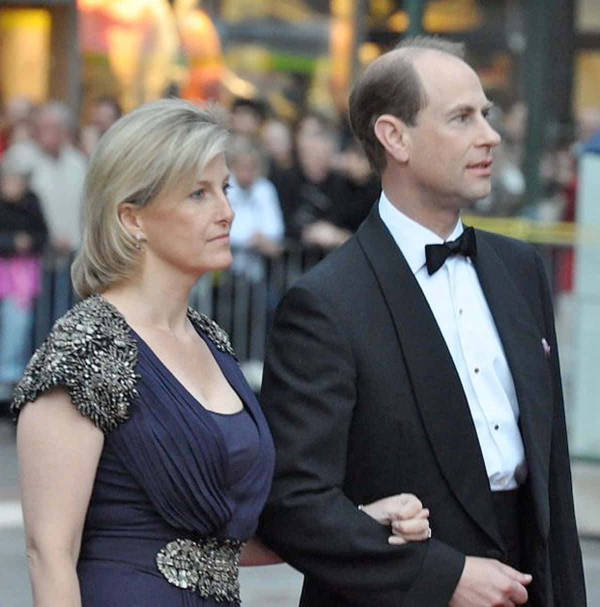Prince Edward In Celebrity Event Background