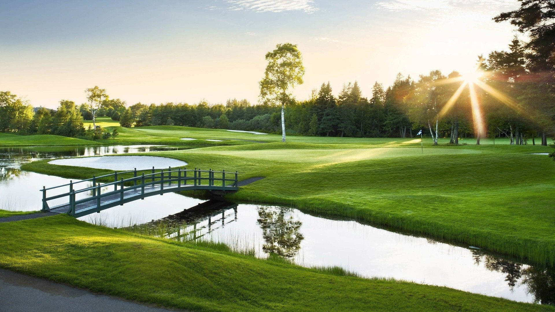 Prince Edward Island Golf Course Desktop Background