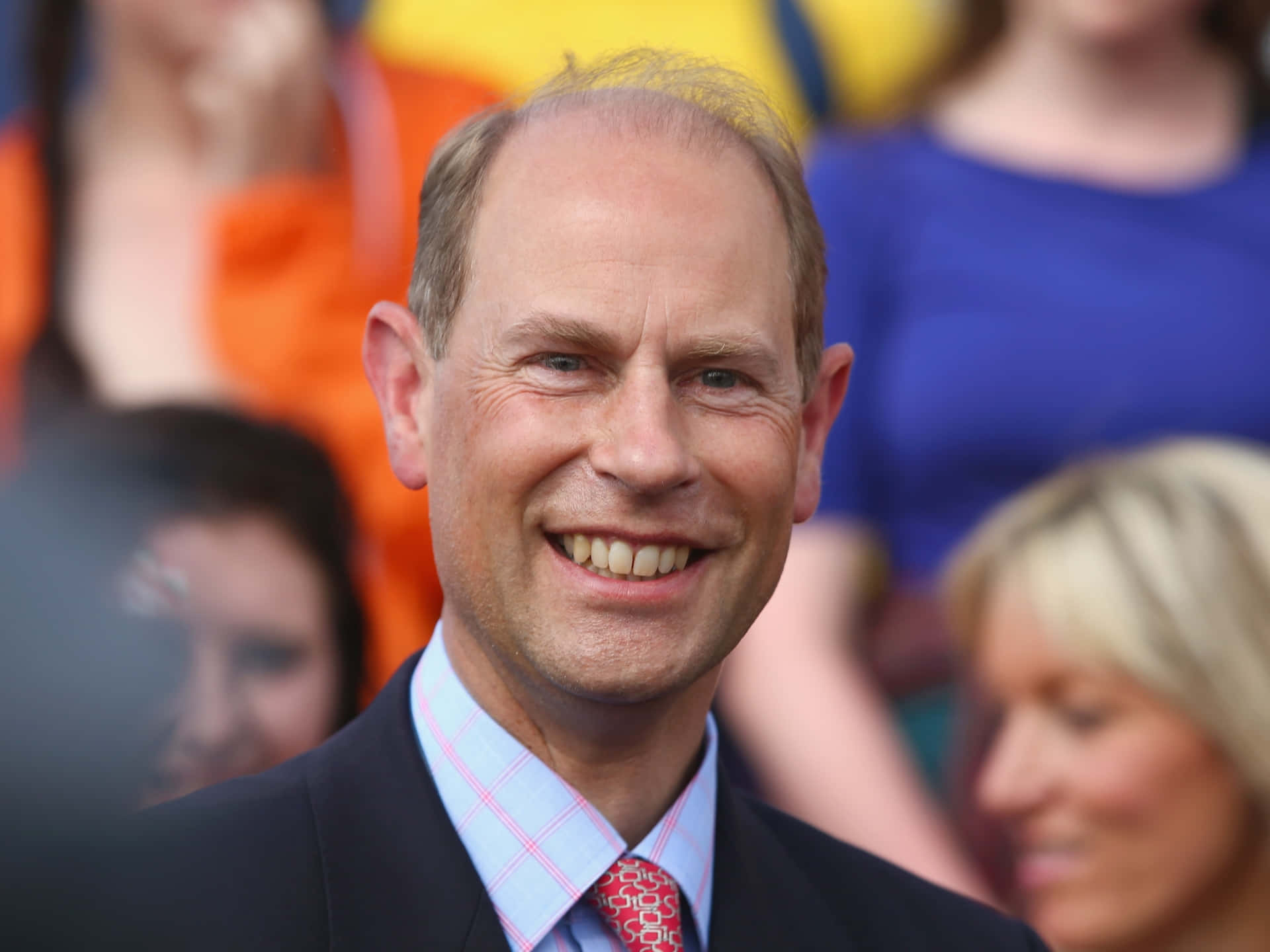 Prince Edward Royal Visit Background