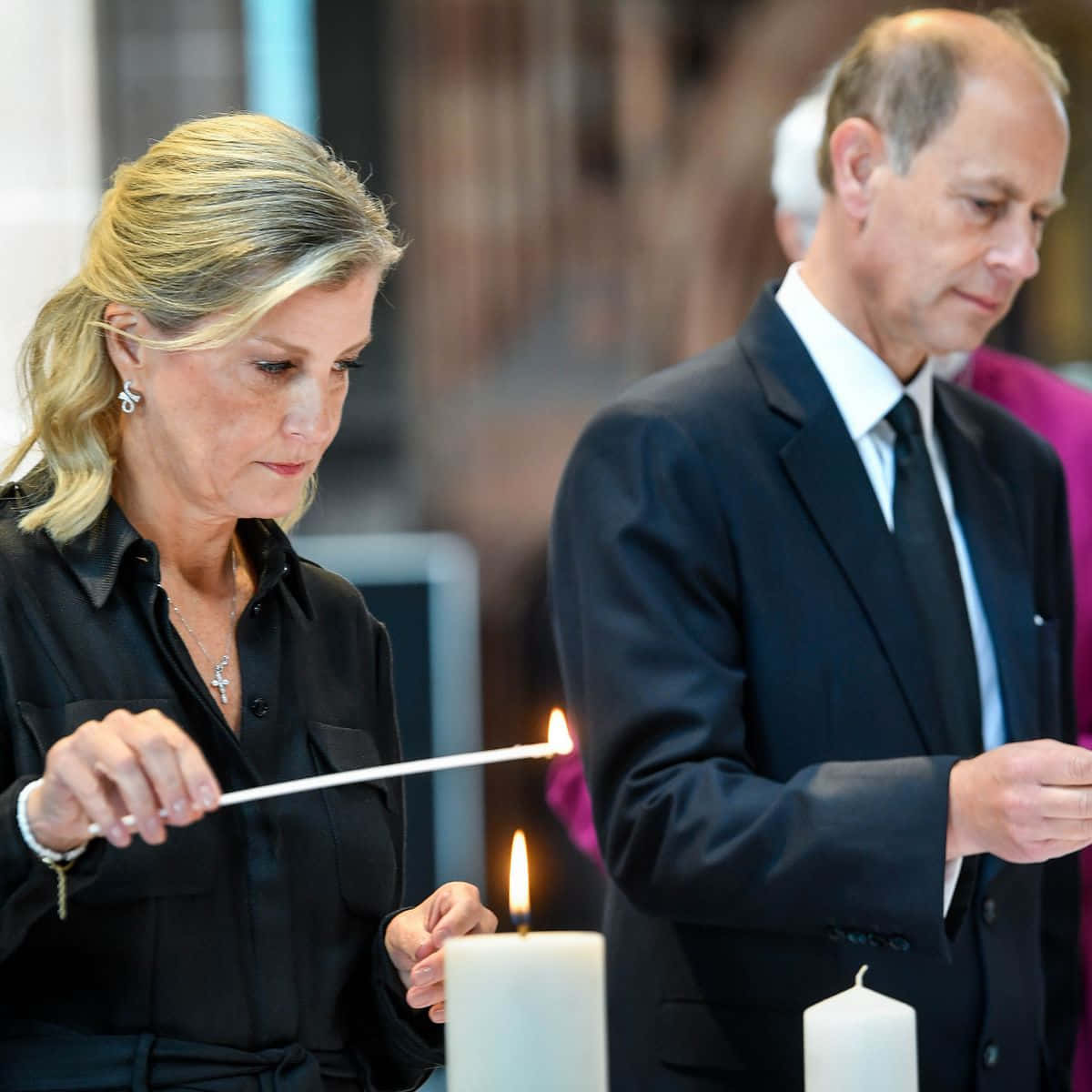 Prince Edward With Countess Sophie Background