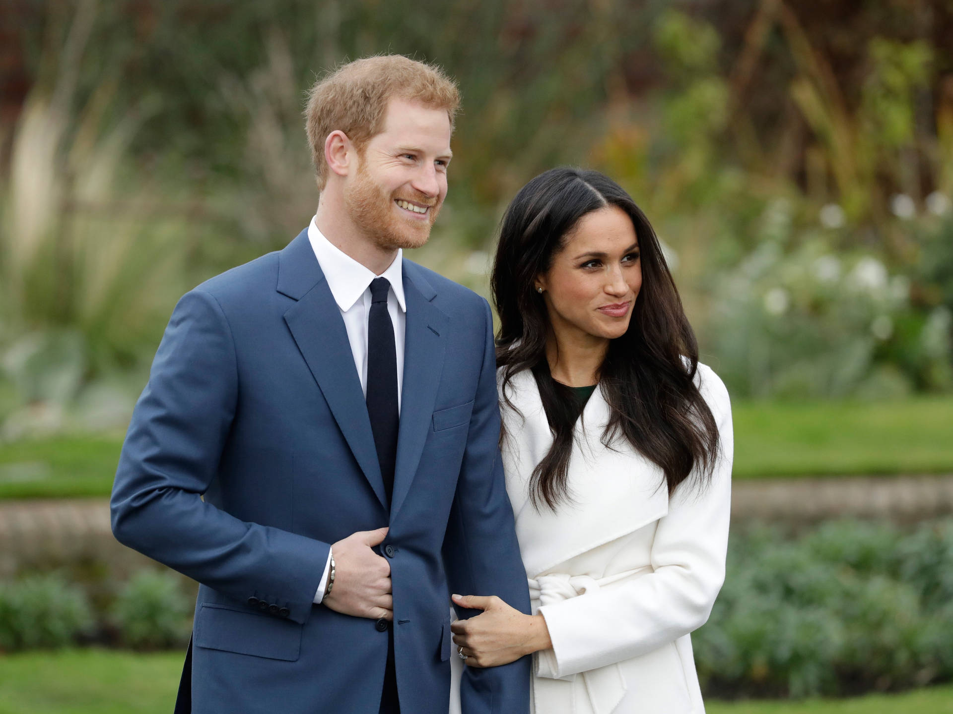 Prince Harry Embraced By Meghan