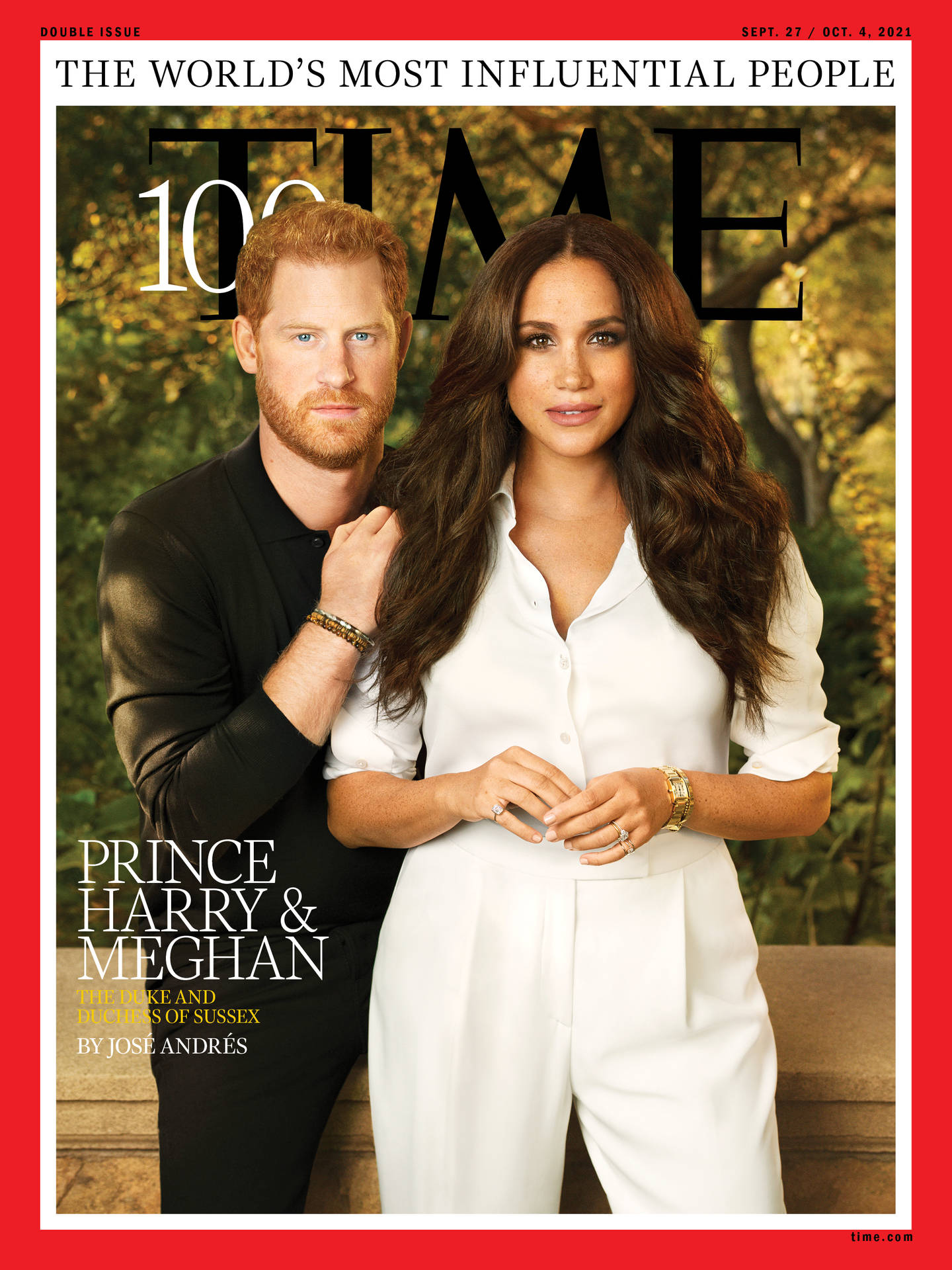 Prince Harry Meghan Time Cover