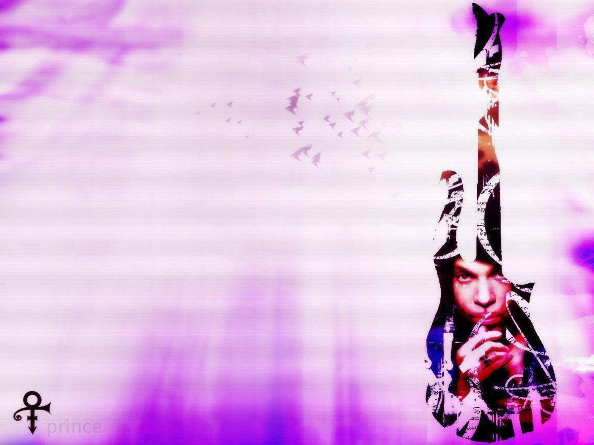 Prince Purple Digital Art Background