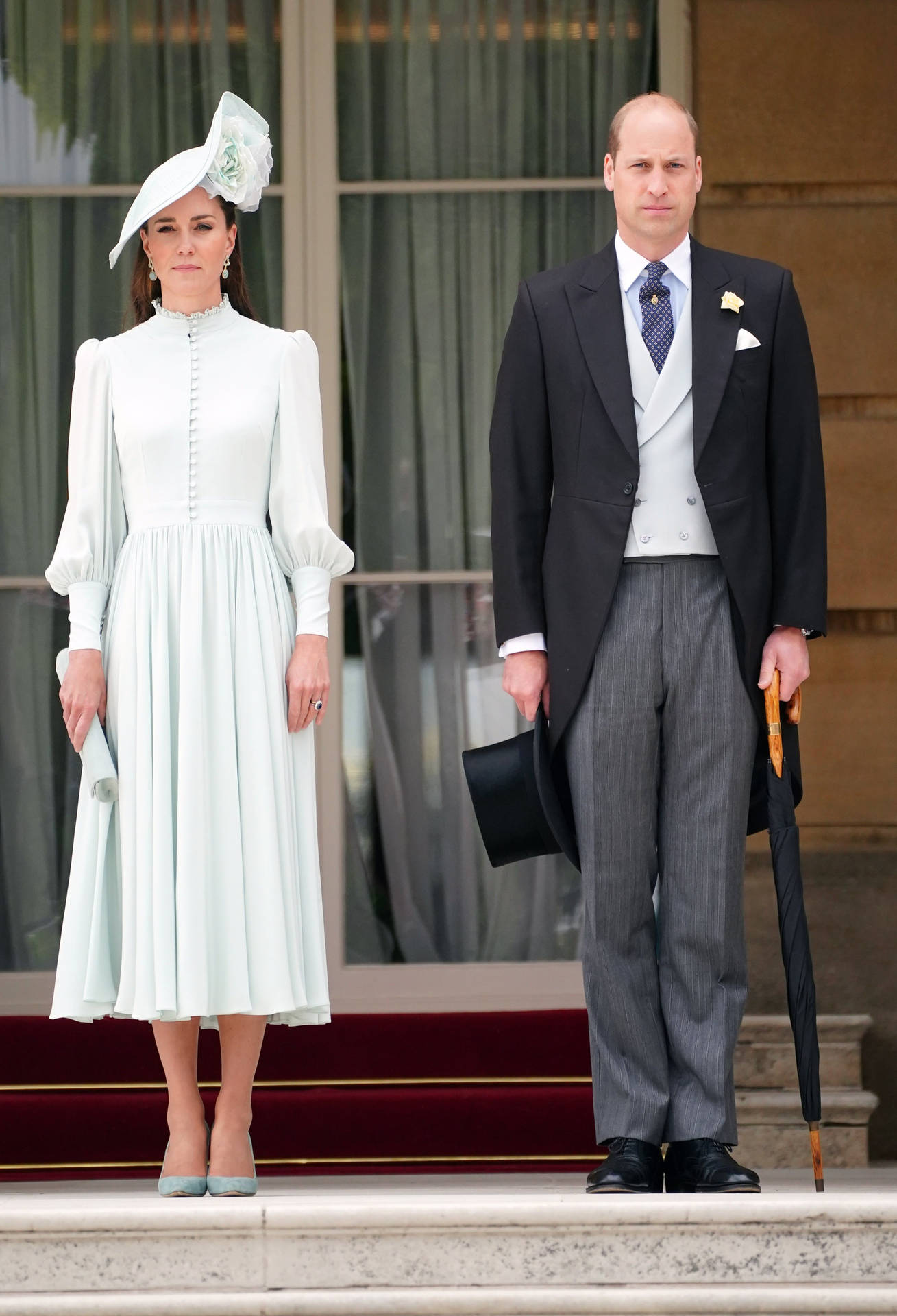 Prince William And Duchess Kate Middleton Sharing A Loving Glance