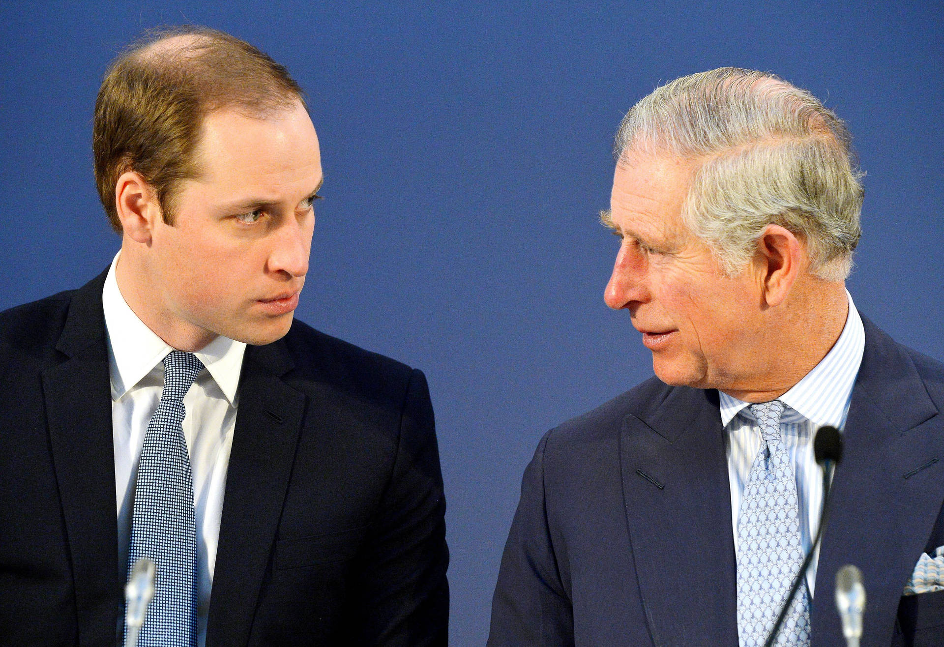 Prince William And King Charles Iii Background