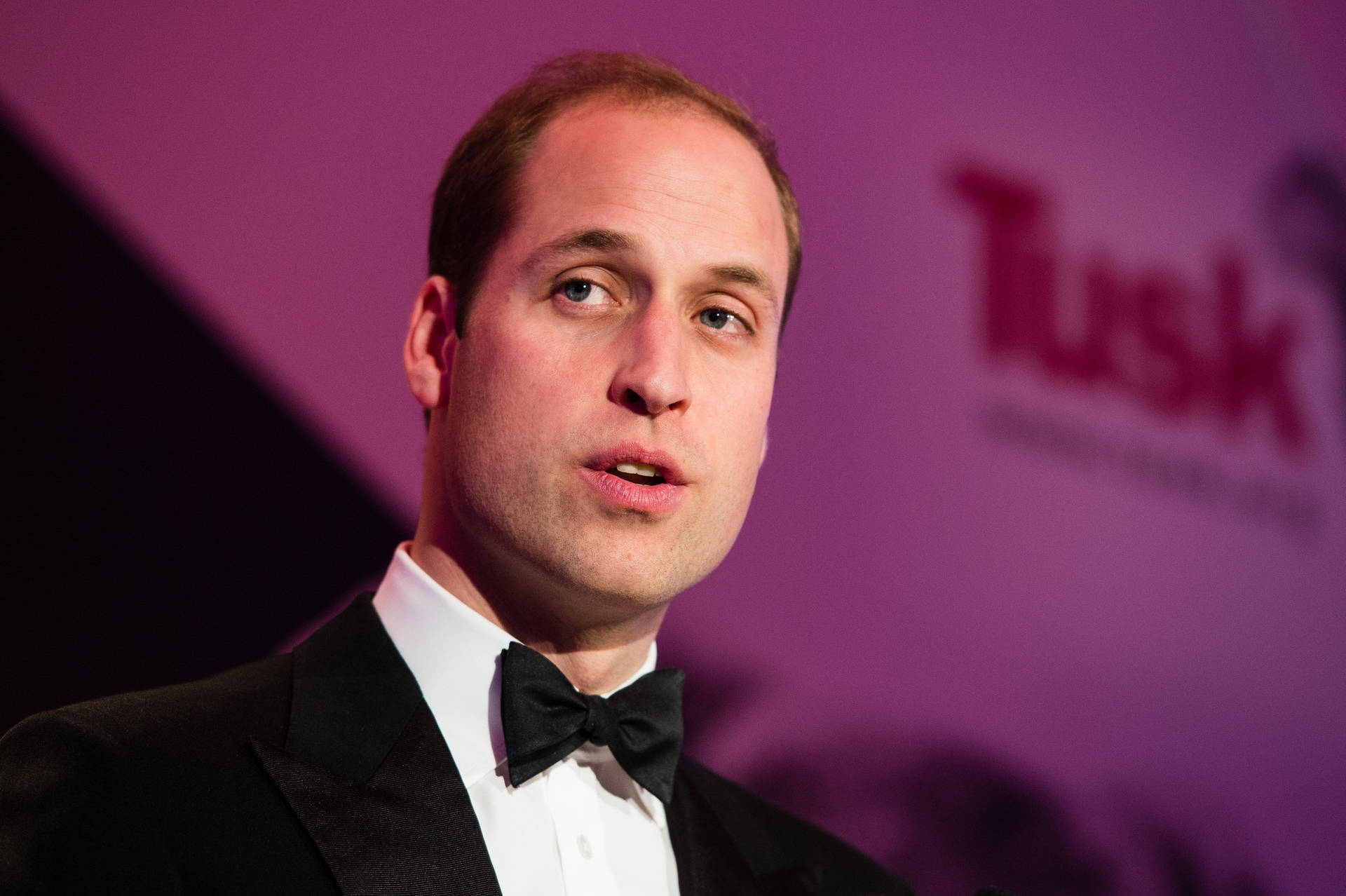 Prince William Dressed For A Formal Event Background