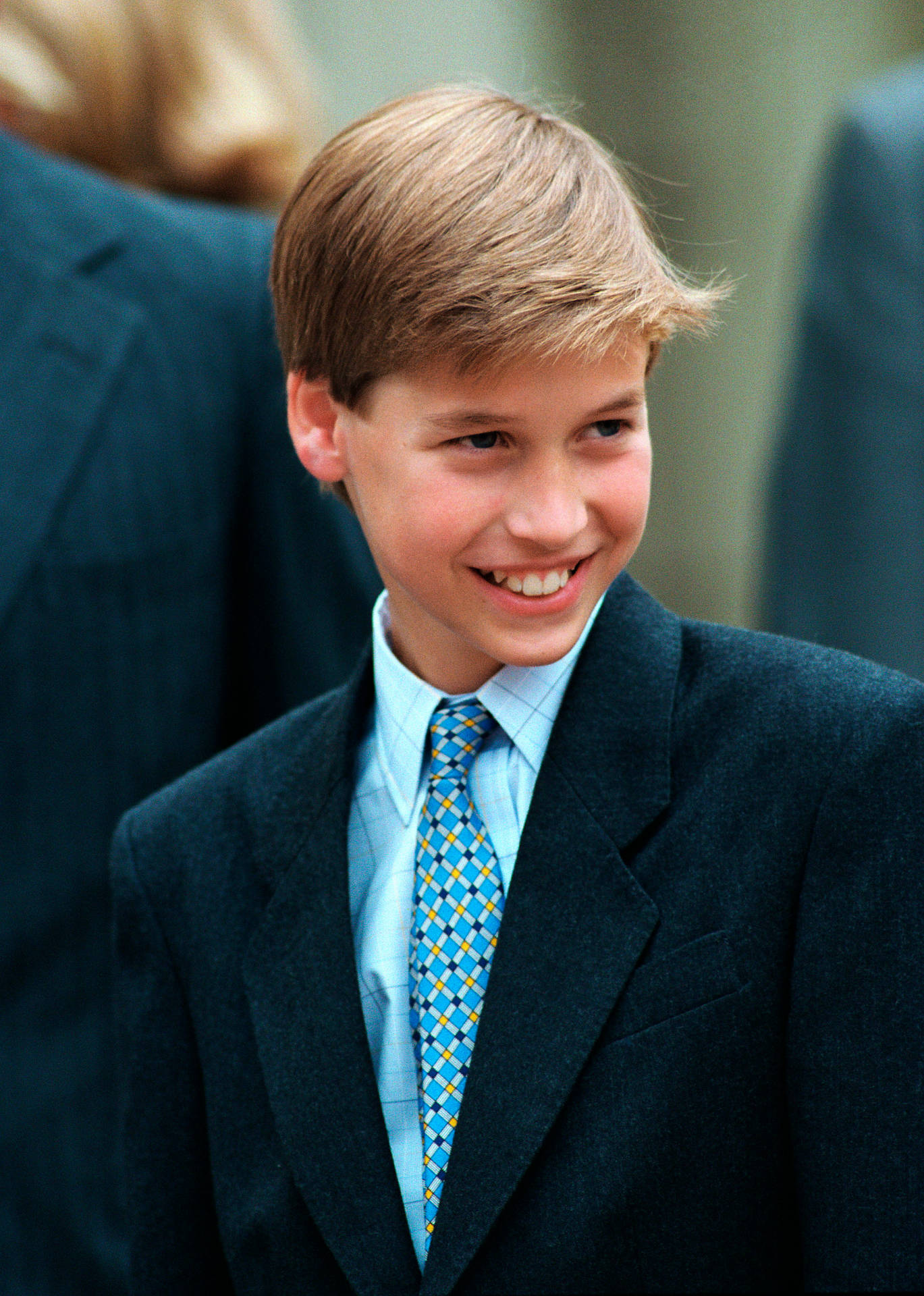 Prince William In A Formal Meeting Background