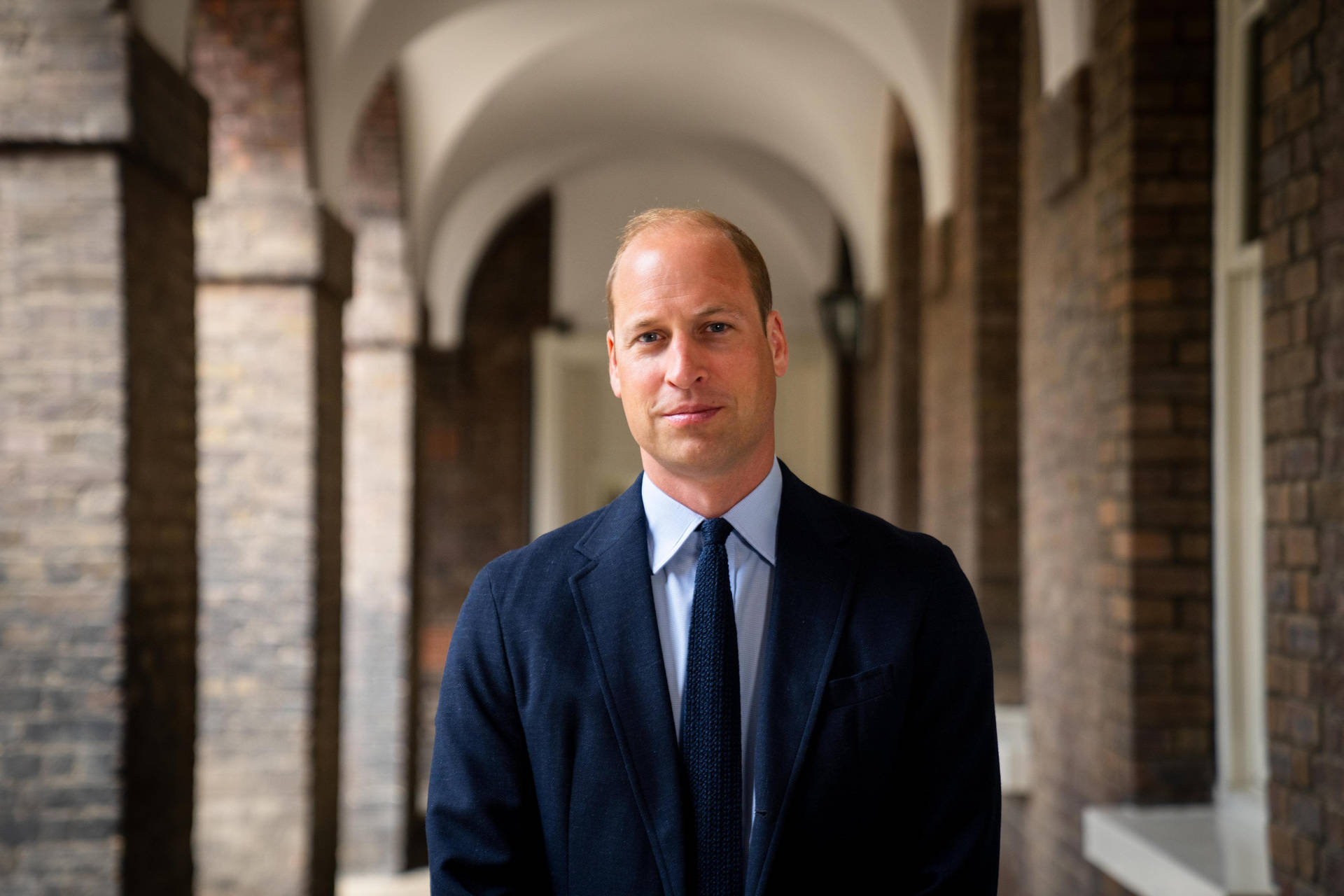 Prince William In Hallway Background