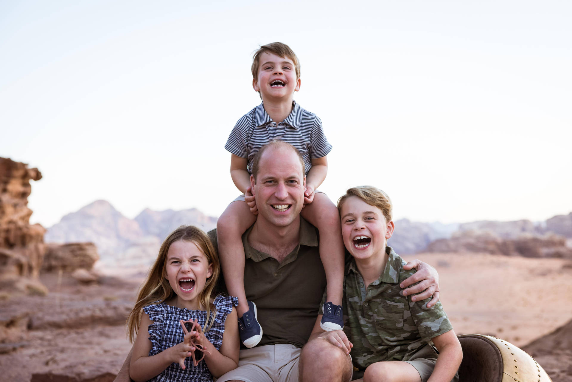 Prince William With Kids