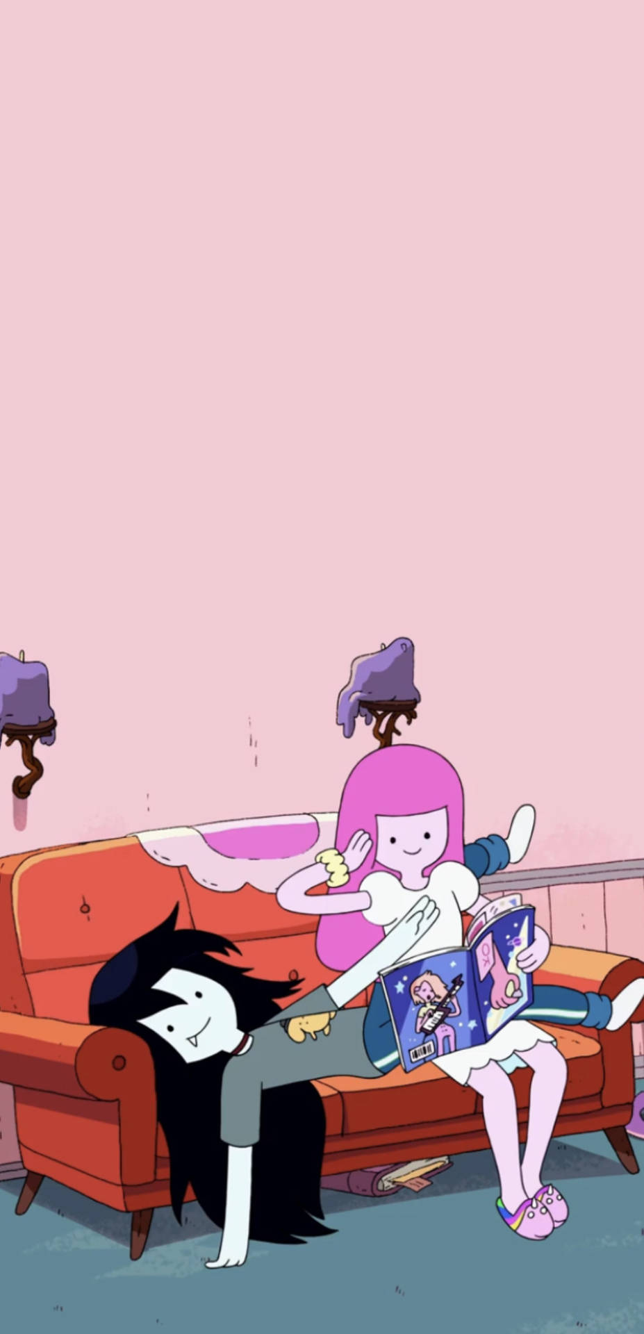 Princess Bubblegum And Marceline Slumber Party