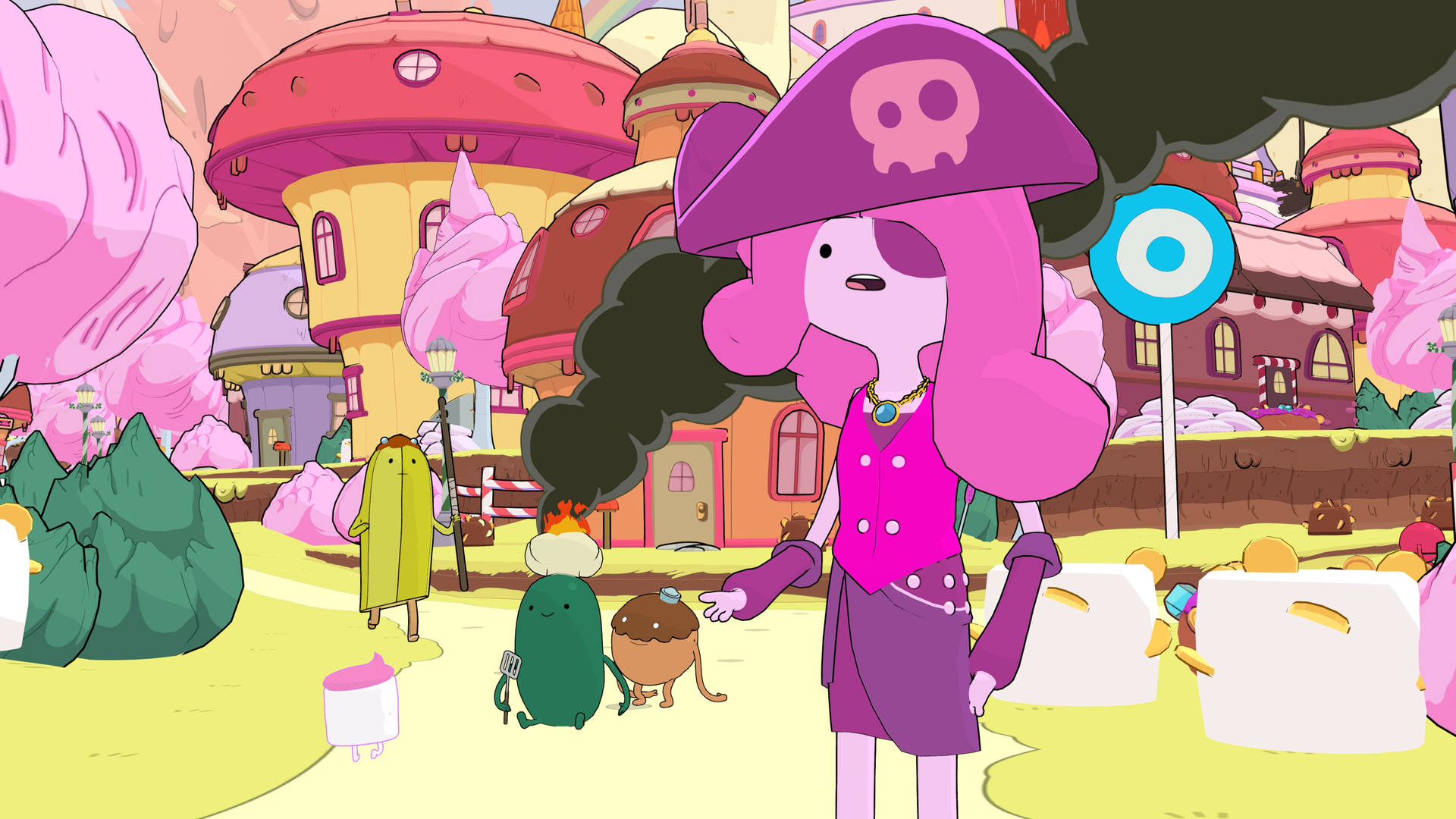 Princess Bubblegum As Pirate Background