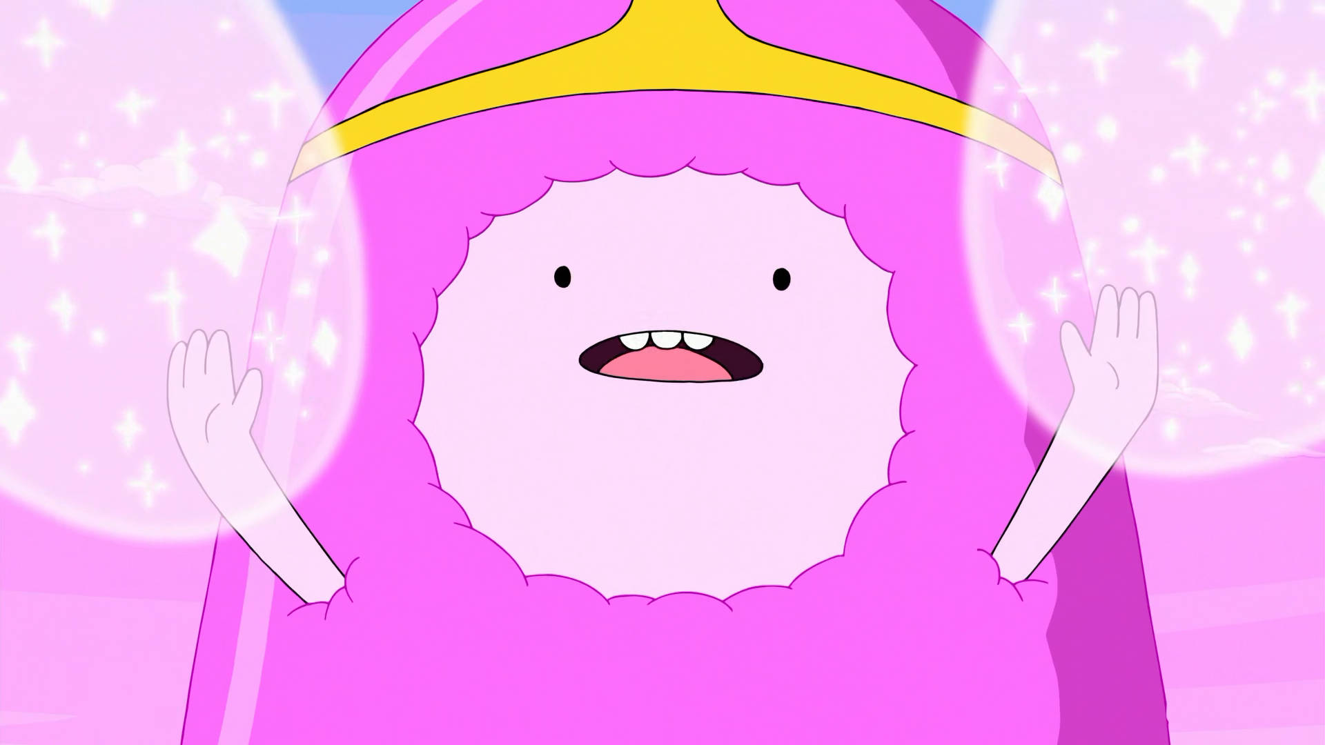 Princess Bubblegum Candy Powers Background