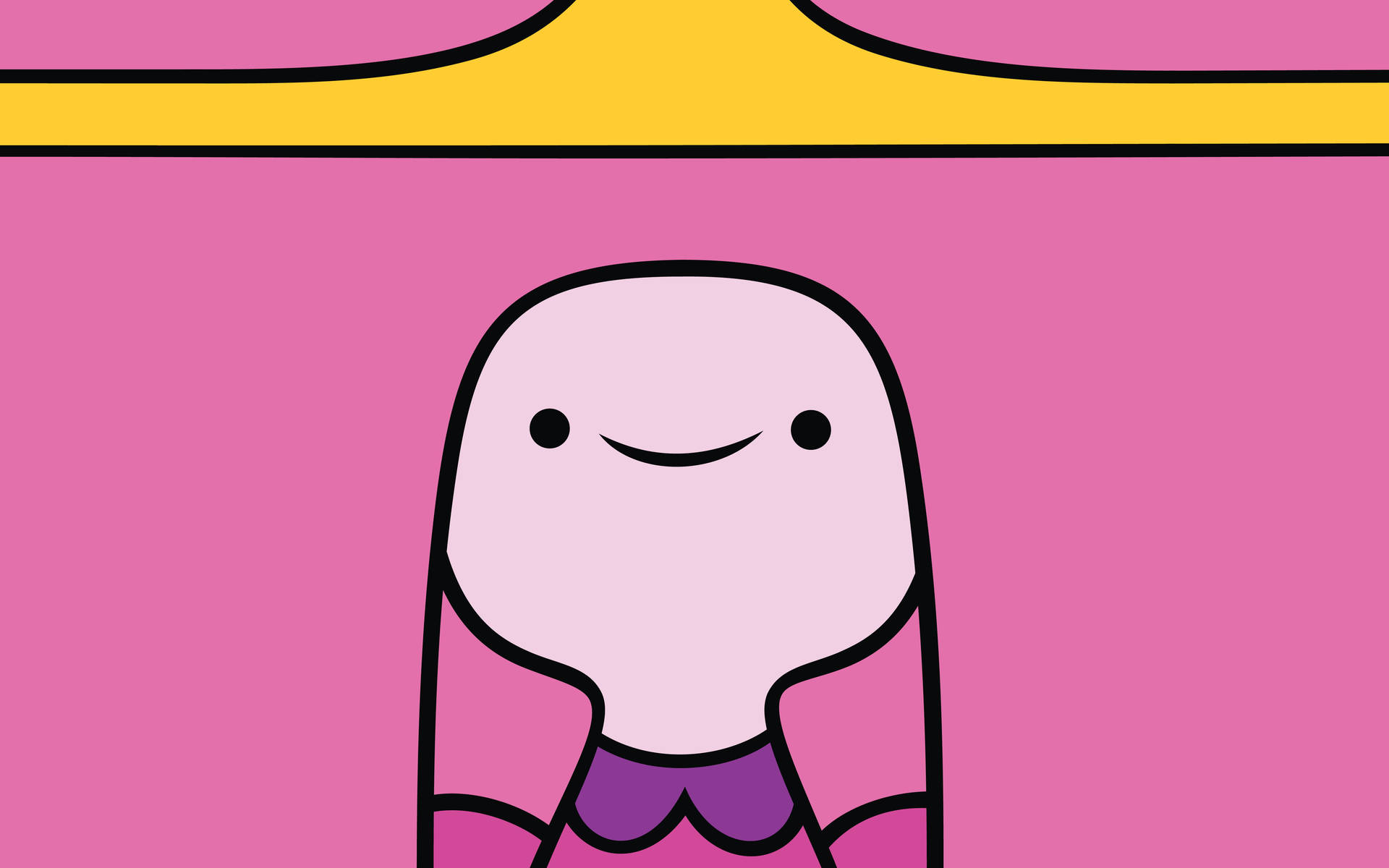 Princess Bubblegum Face Background