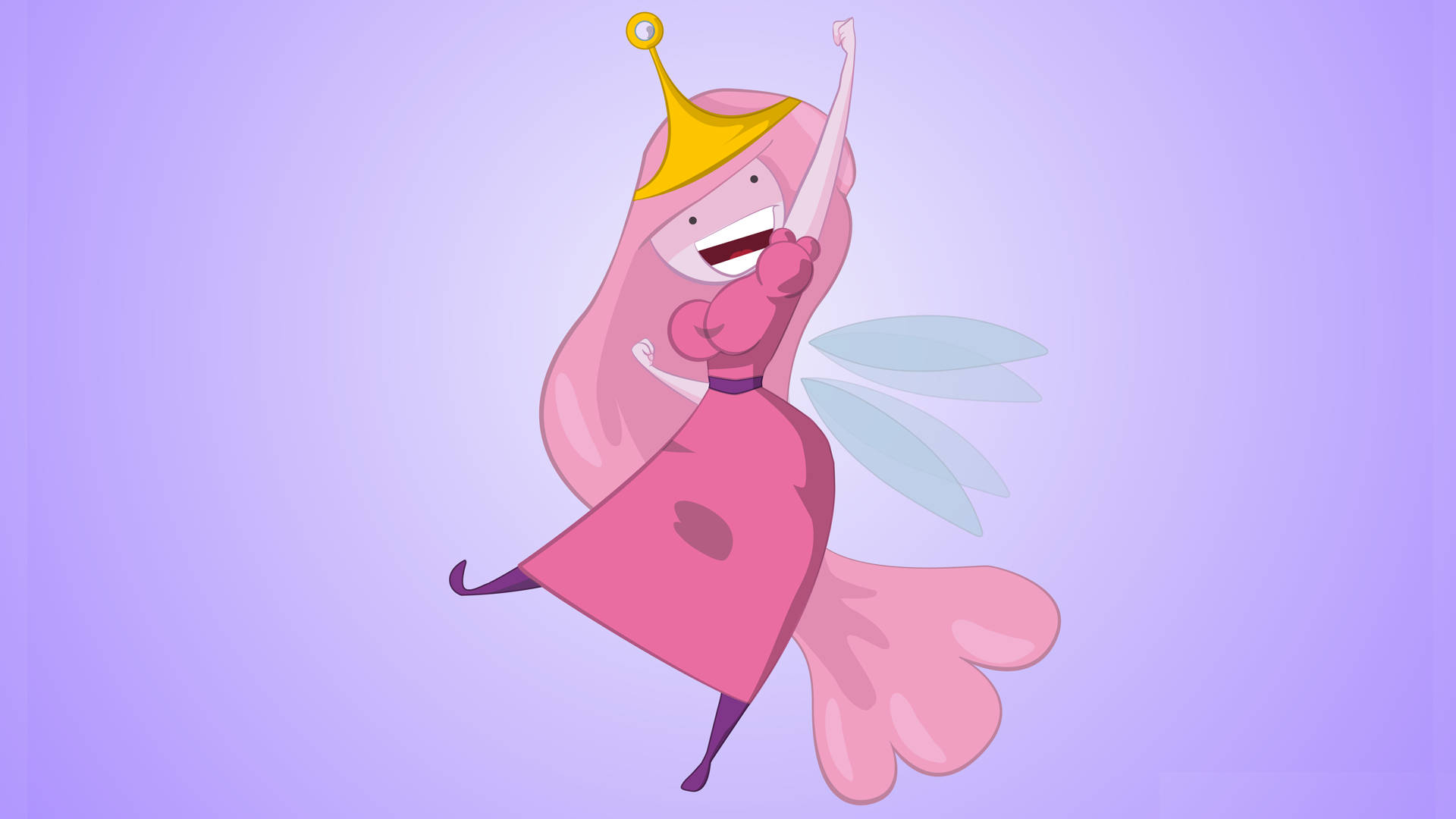Princess Bubblegum Funny Fan Art Background