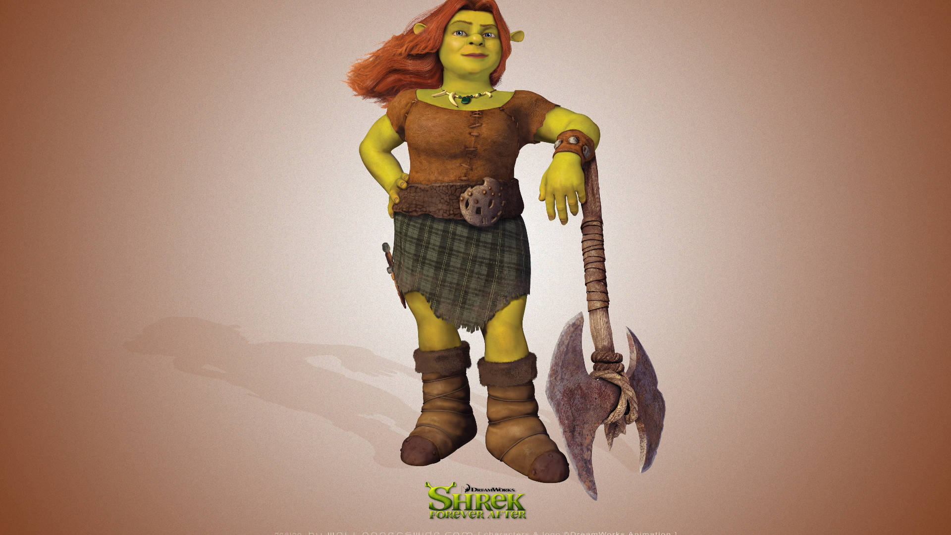 Princess Fiona From Shrek Forever After Background