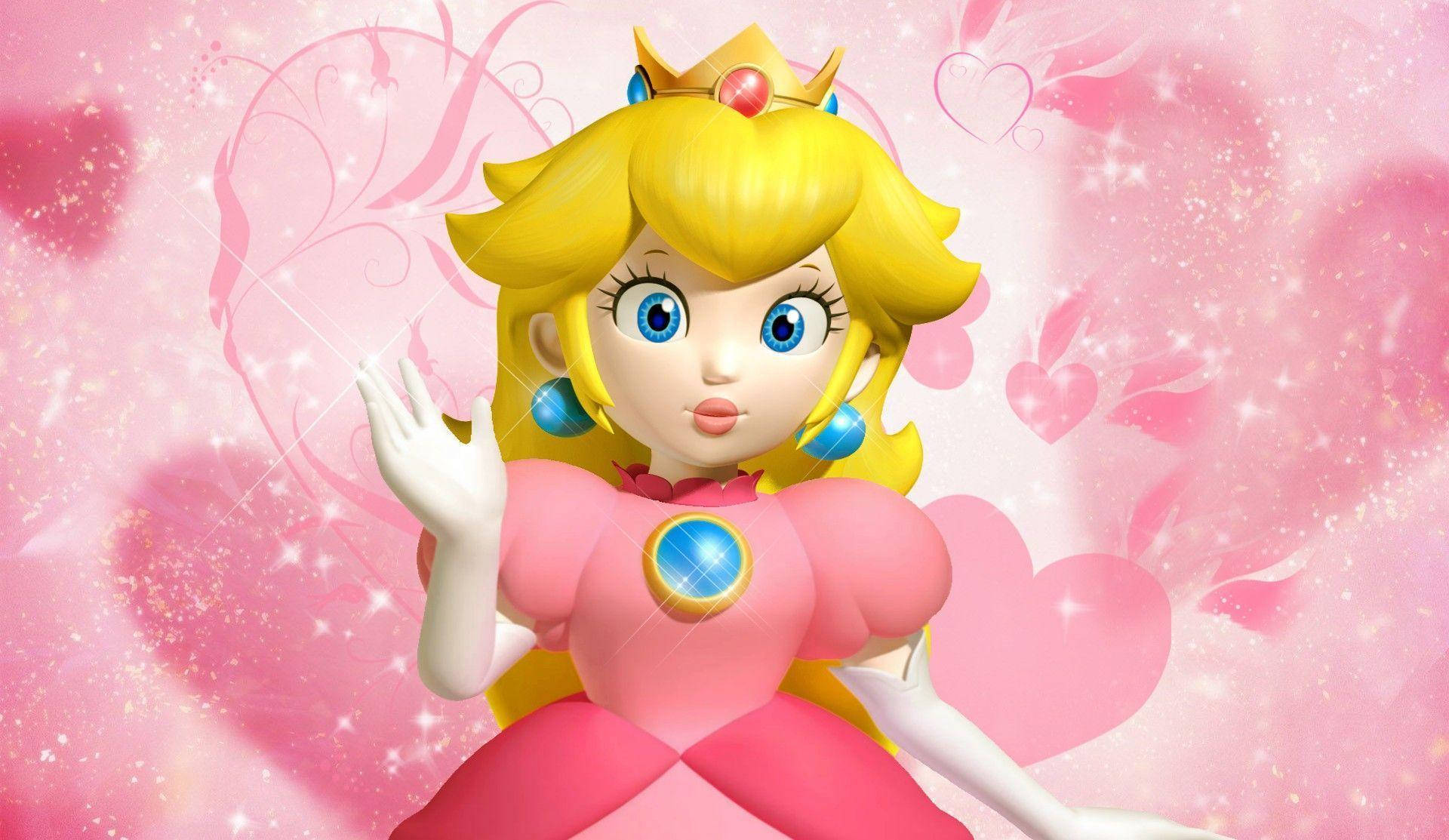 Princess Peach Nintendo Characters Background