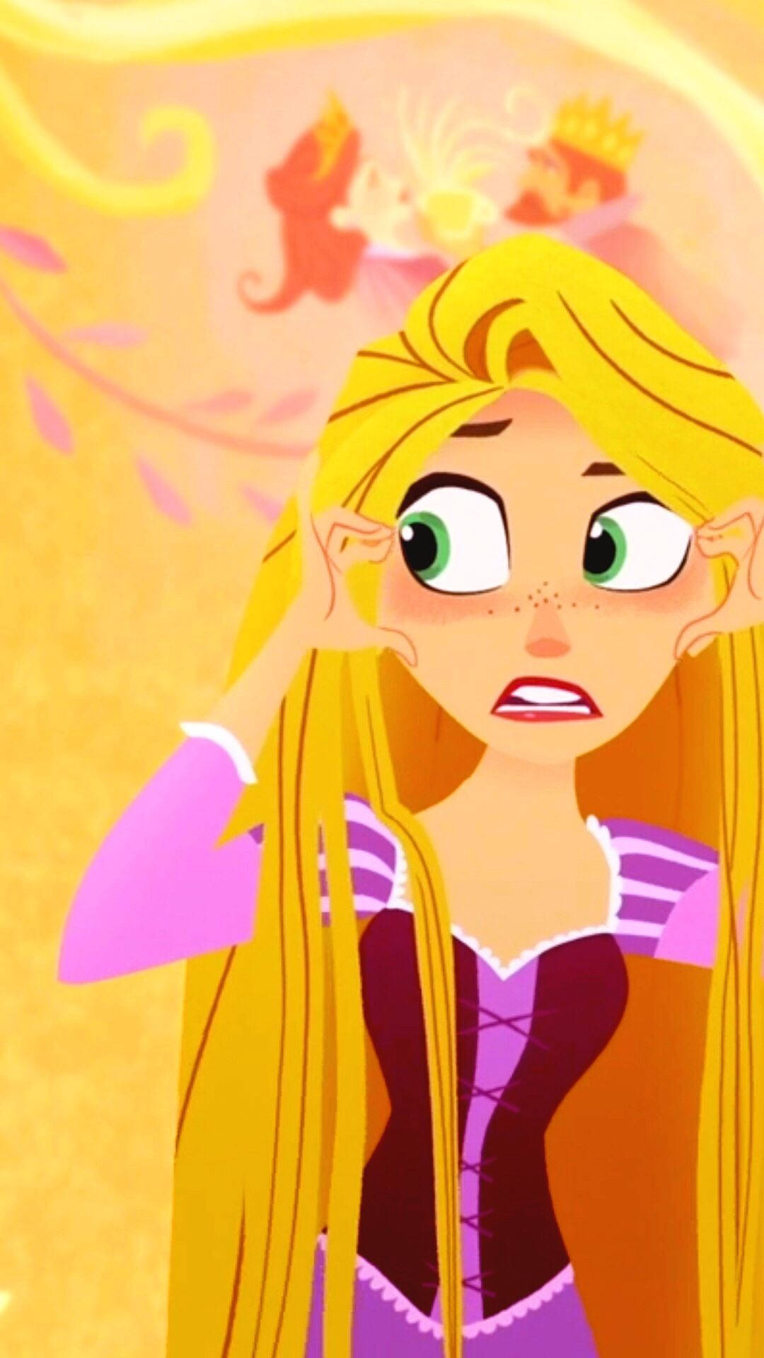Princess Rapunzel Aproaching The Unknown