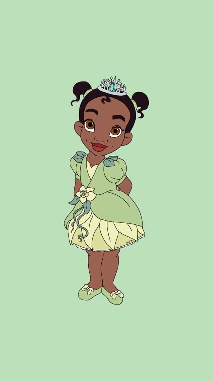 Princess Tiana As Child Poster