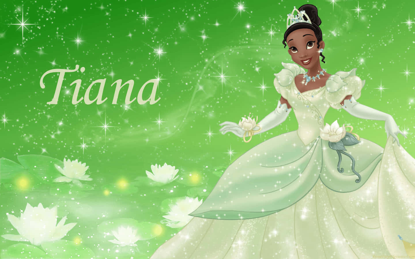 Princess Tiana, Queen Of The Bayou From Disney's The Princess And The Frog