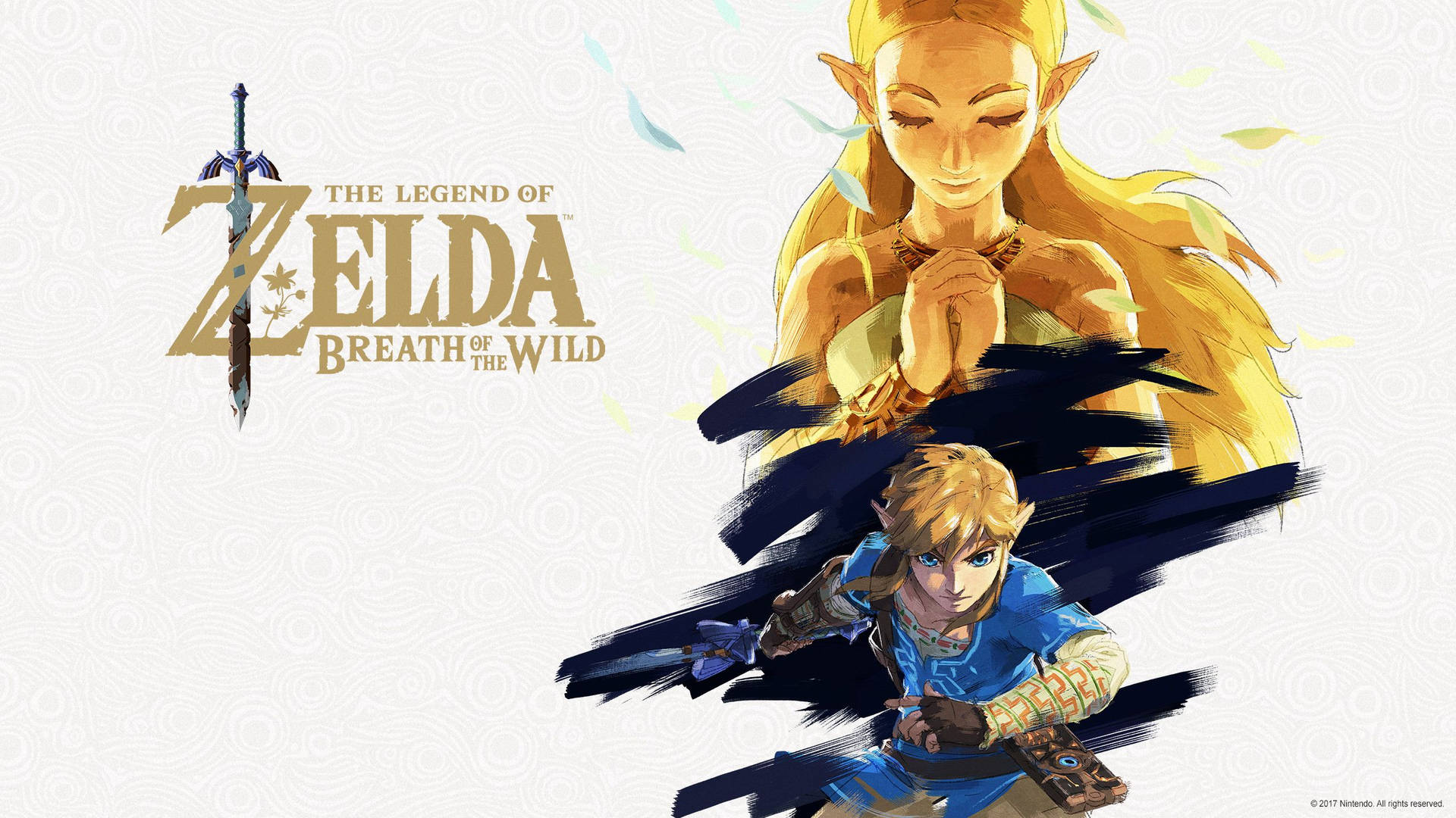 Princess Zelda Beautiful As A Painting Background
