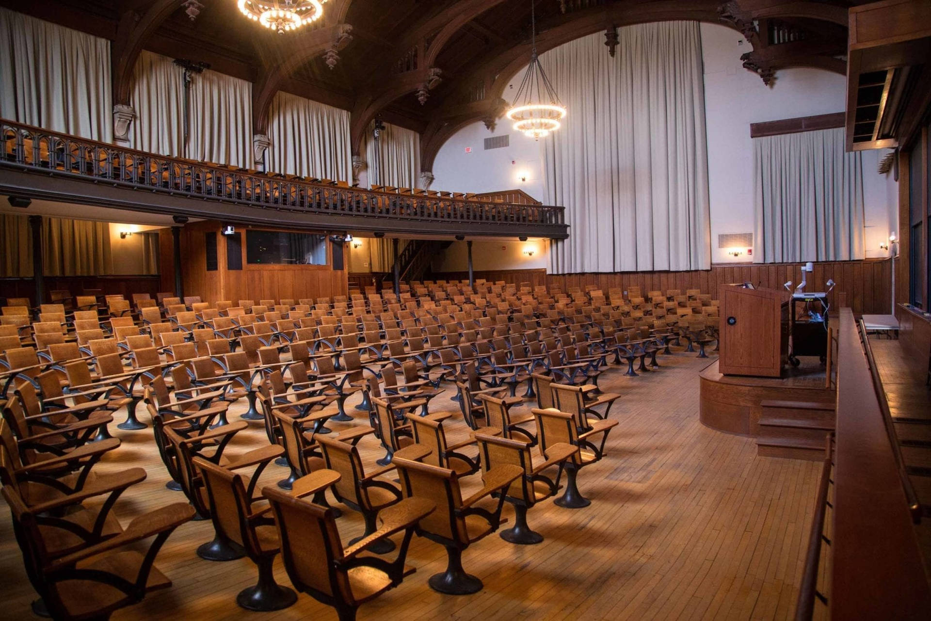 Princeton University Auditorium Hall Background