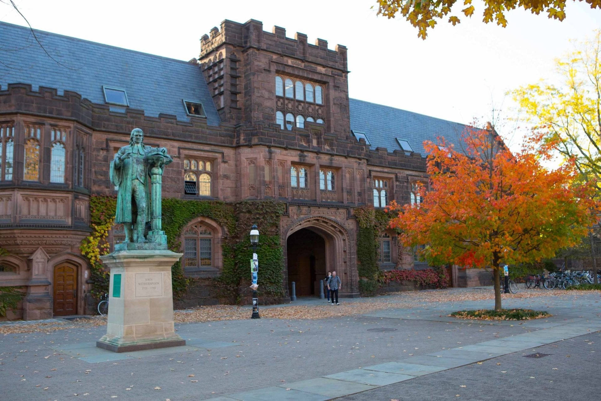 Princeton University East Pyne Hall Background