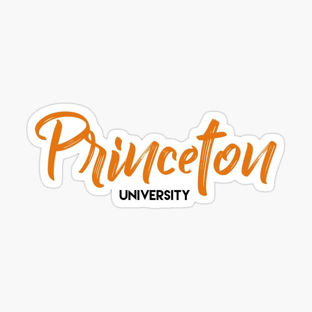 Princeton University Orange Logo Background