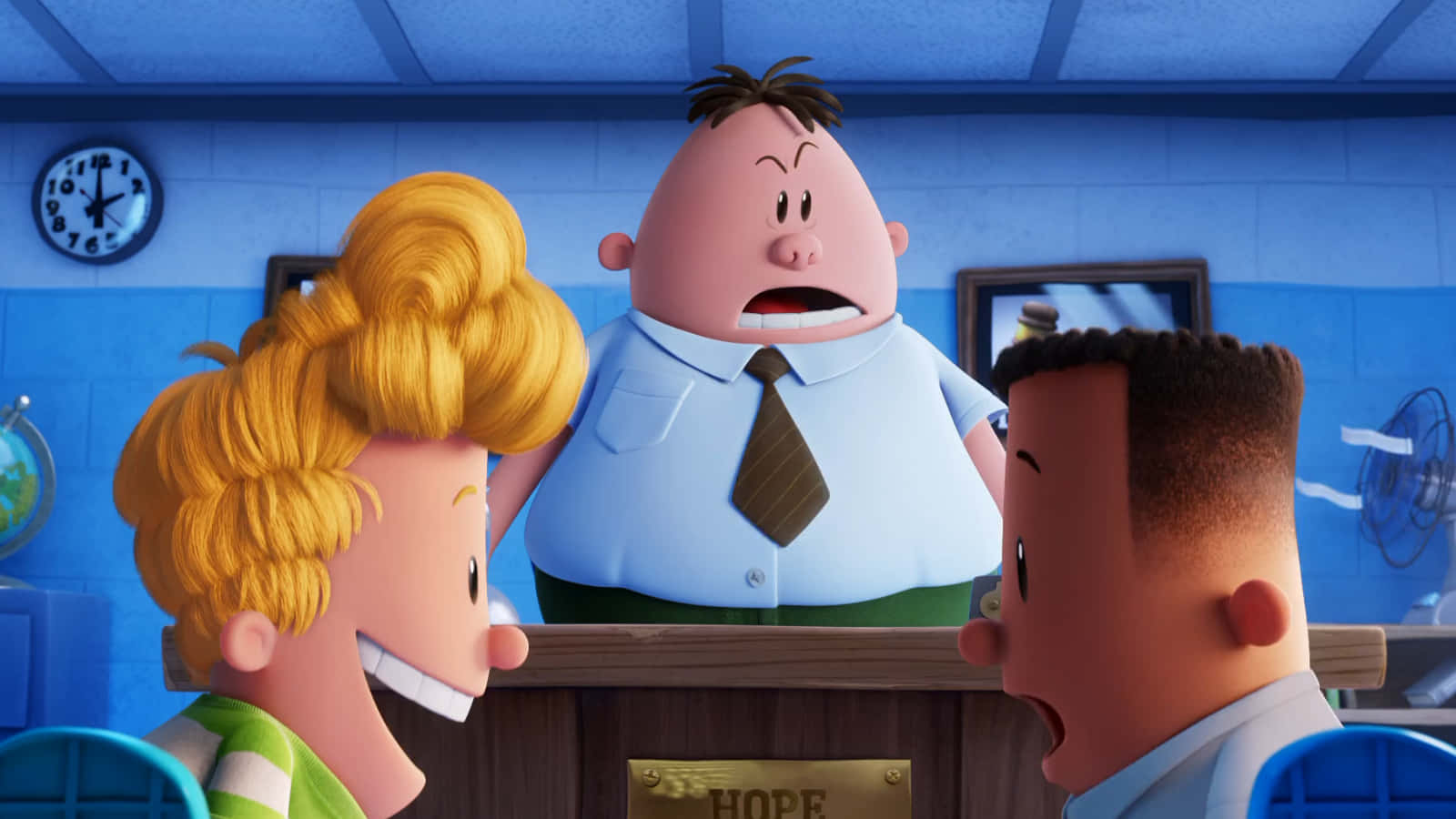 Principal Krupp In Captain Underpants: The First Epic Movie Background