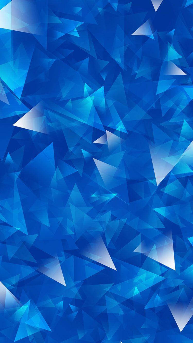Prism Blue Iphone Background
