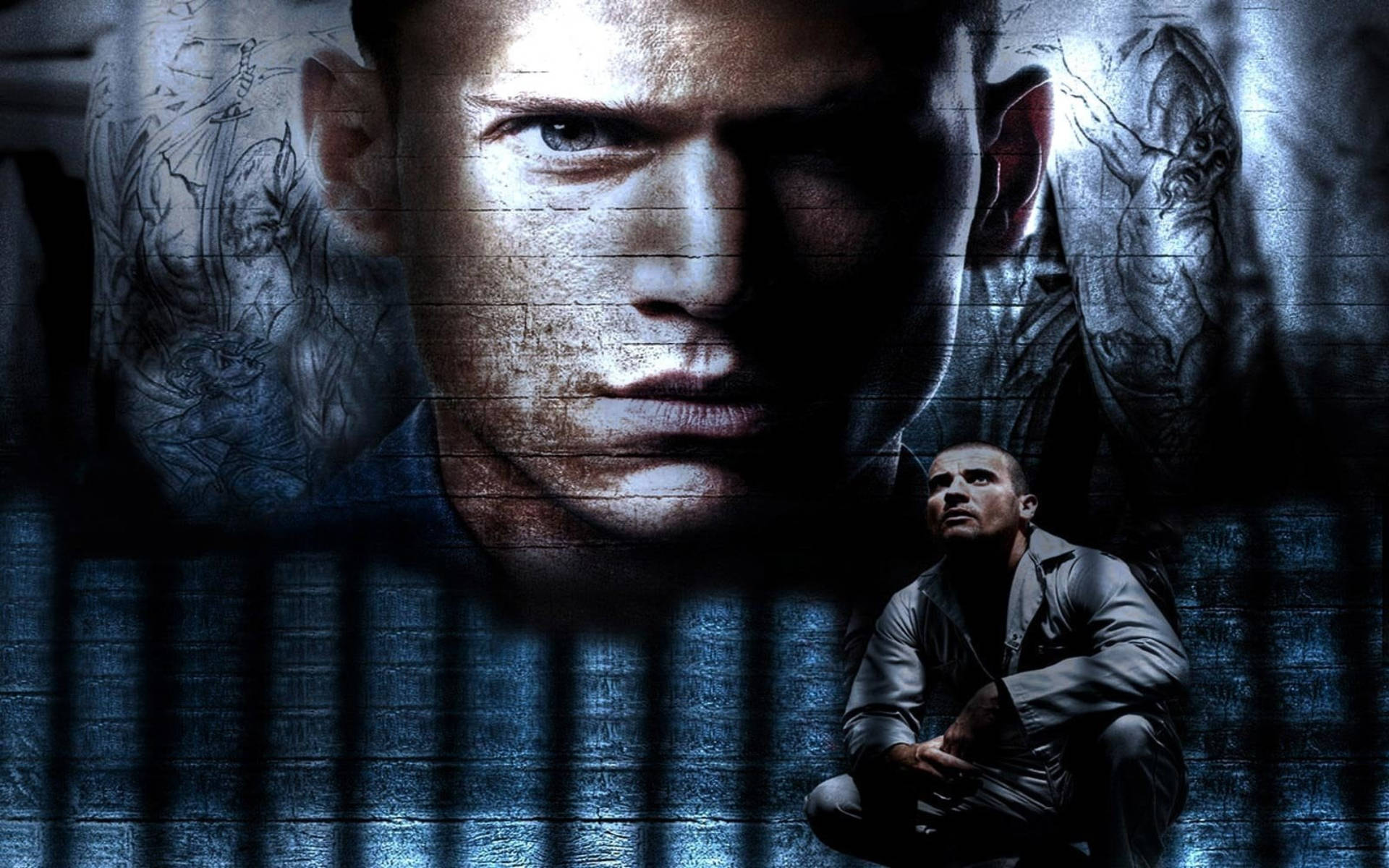 Prison Break Series Digital Cover Background