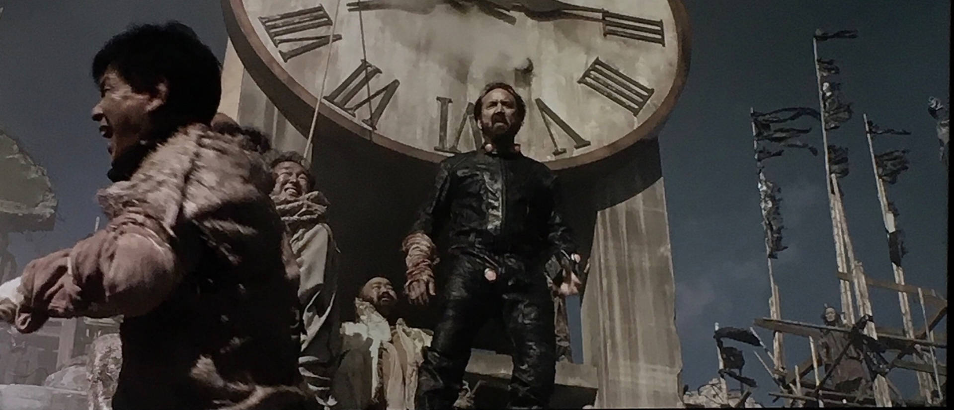 Prisoners Of The Ghostland Clock Tower Background