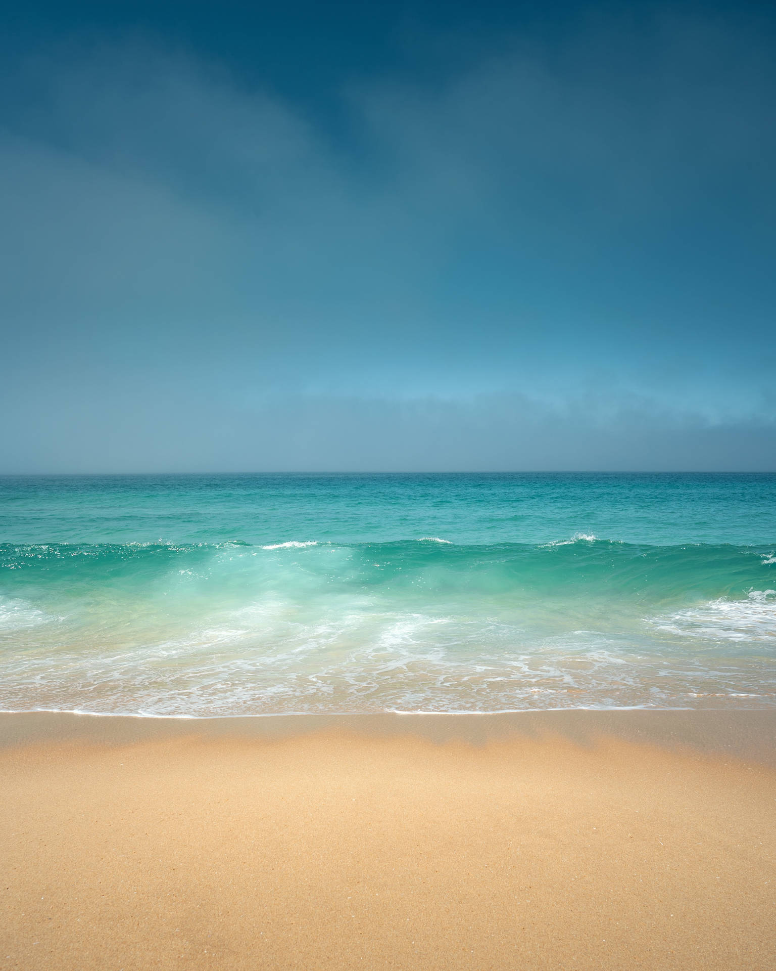 Pristine Beach Wave Iphone Background