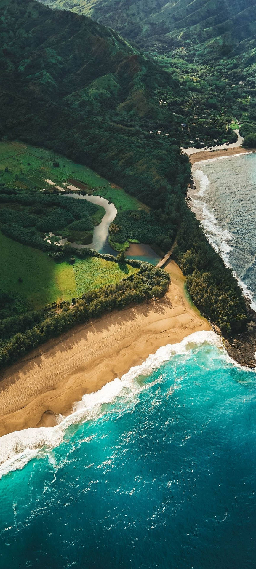 Pristine Shorelines Oneplus 9r Background